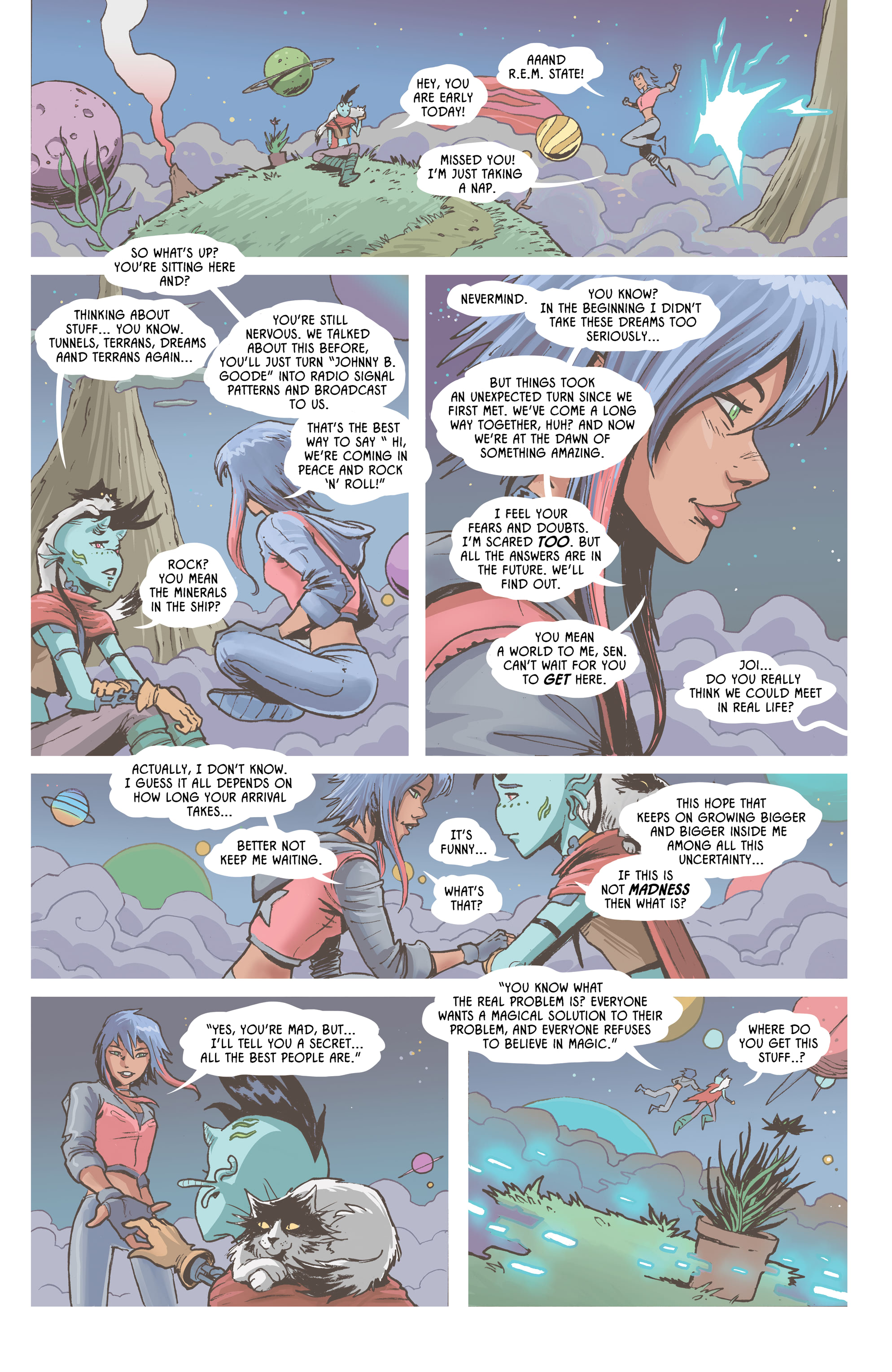 Read online Voyagis comic -  Issue #5 - 14
