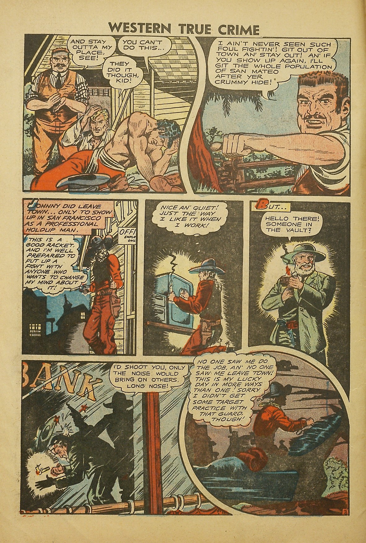 Read online Western True Crime comic -  Issue #3 - 4