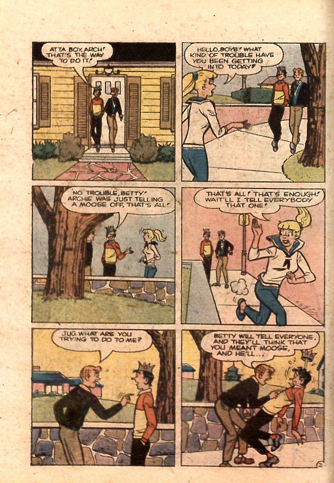 Archie...Archie Andrews, Where Are You? Digest Magazine issue 15 - Page 46