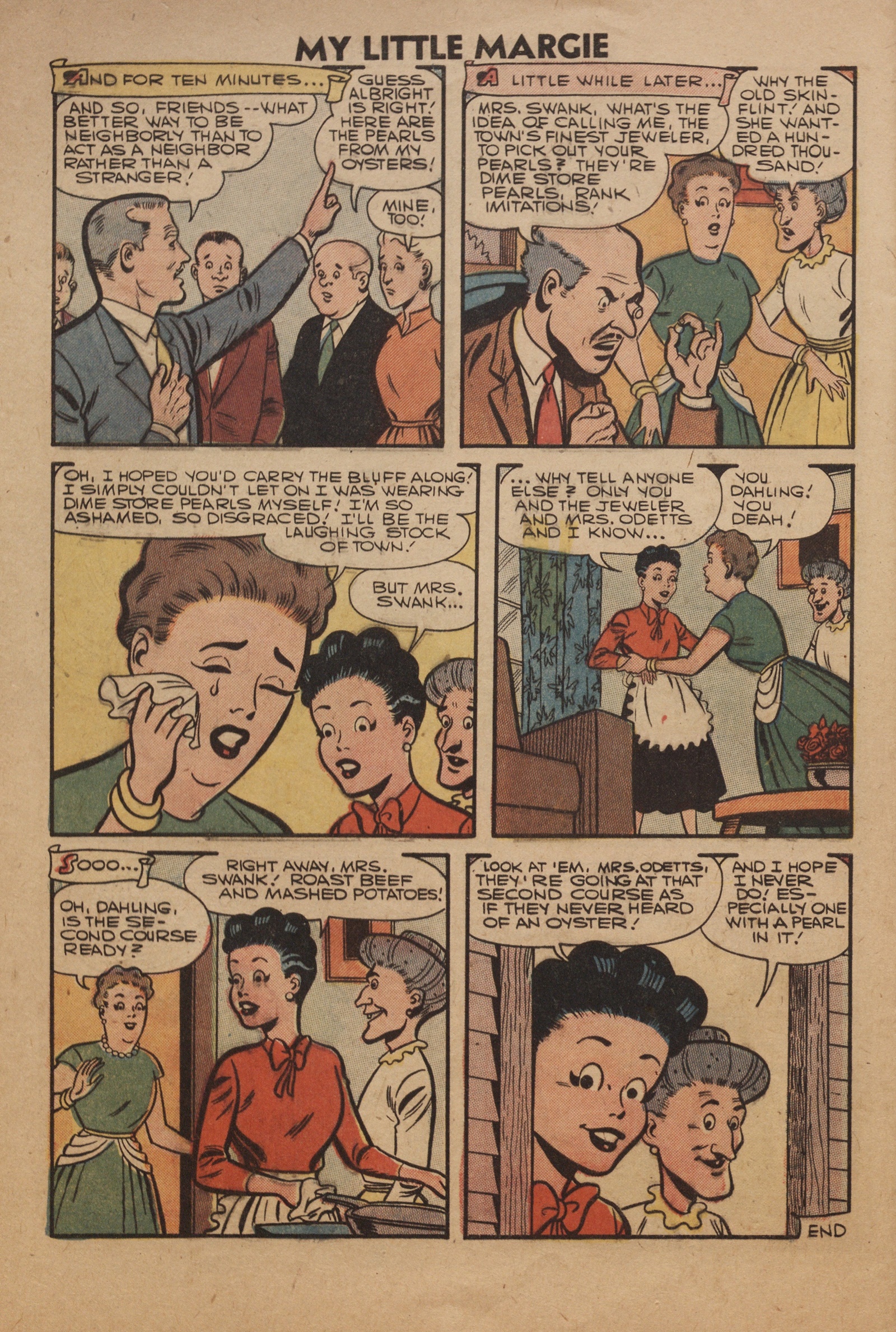 Read online My Little Margie (1954) comic -  Issue #15 - 28