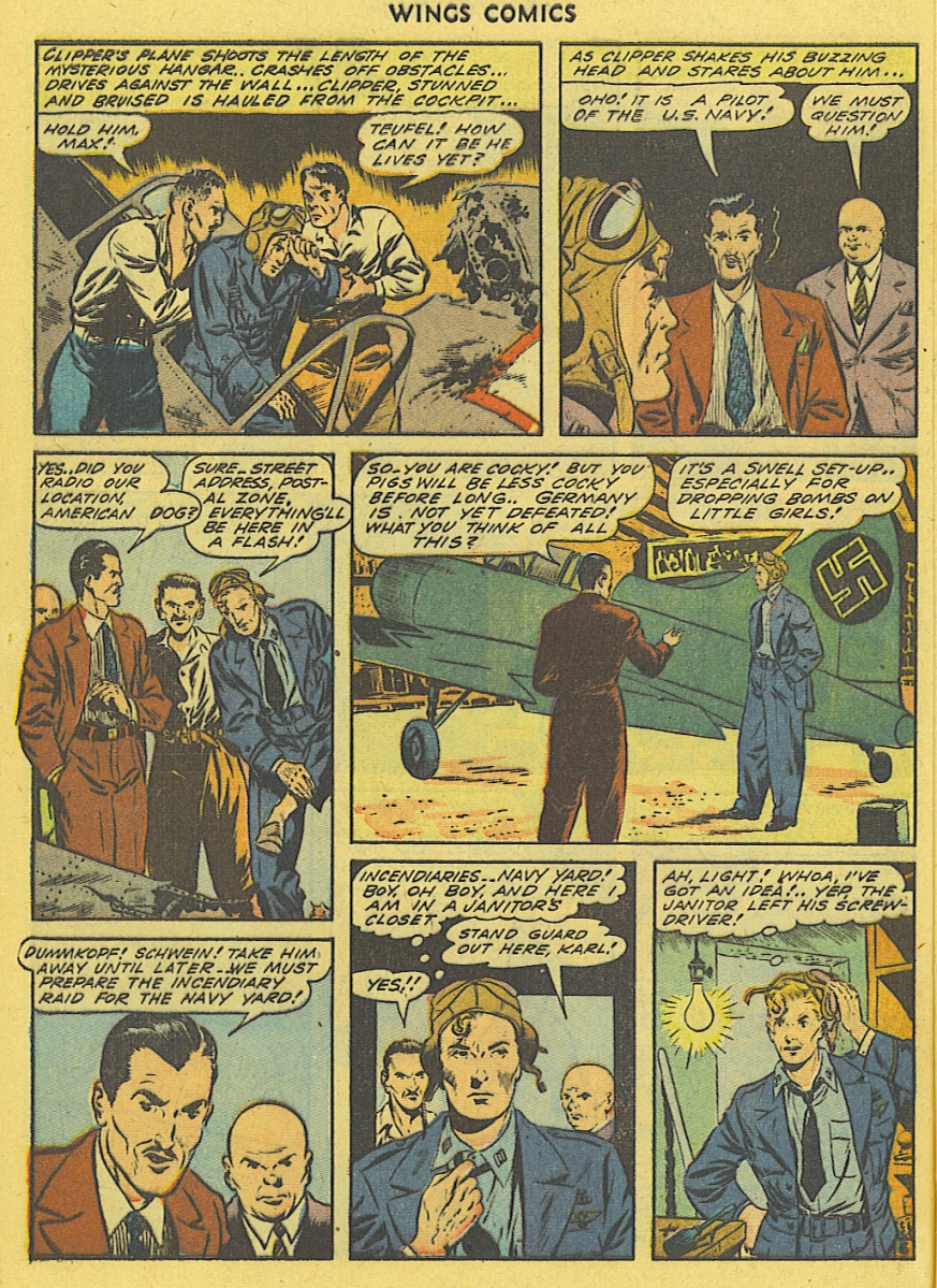 Read online Wings Comics comic -  Issue #43 - 56