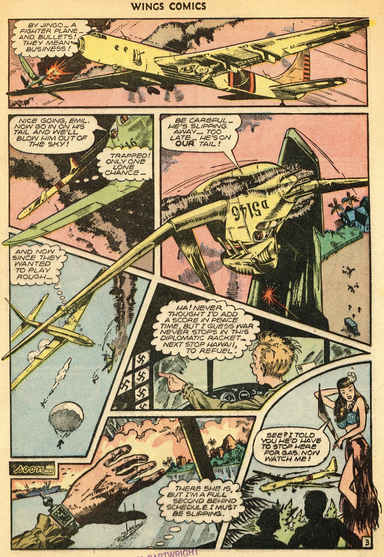 Read online Wings Comics comic -  Issue #82 - 21