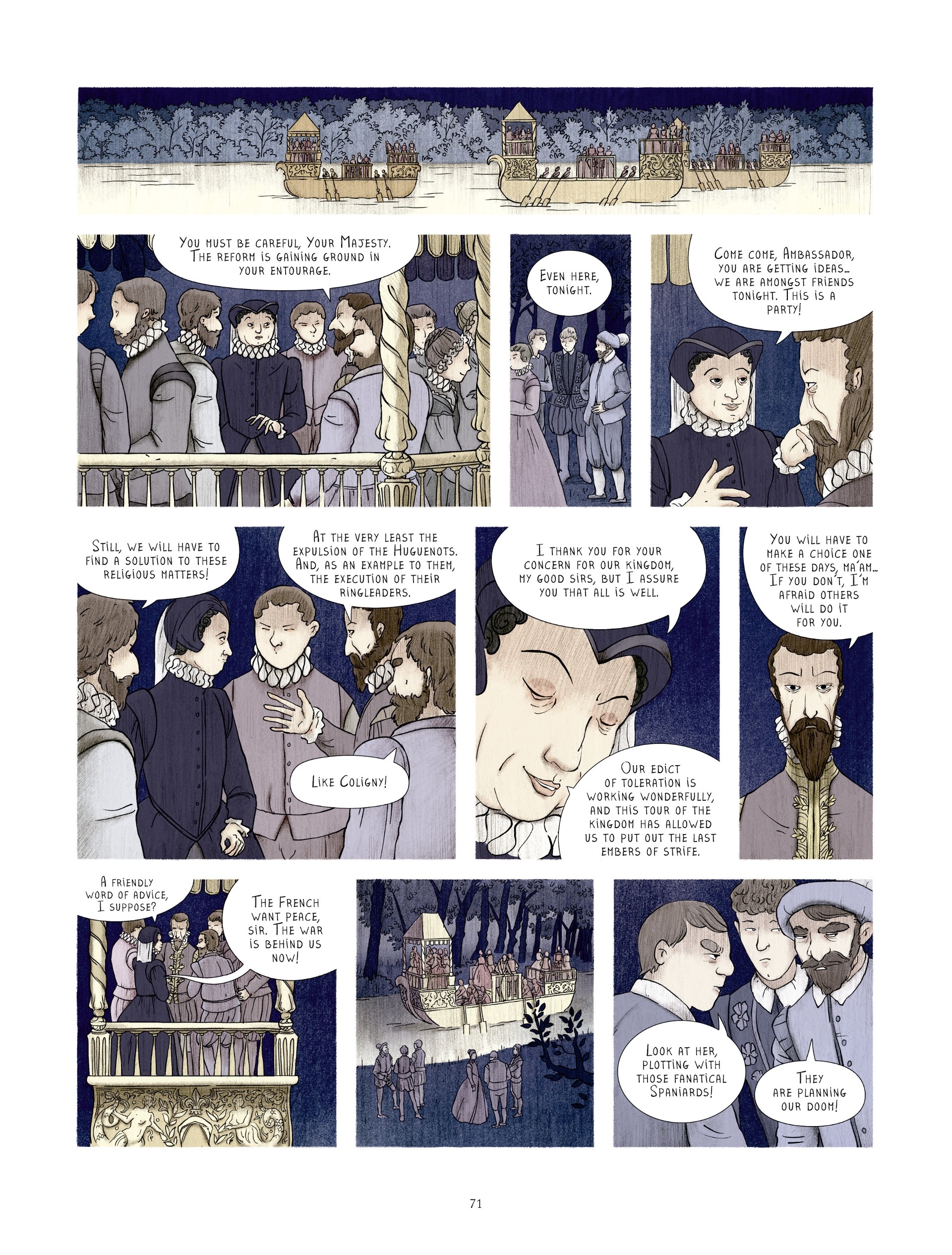Read online Catherine de' Medici, The Flying Squadron: The Good Girl comic -  Issue # TPB - 69