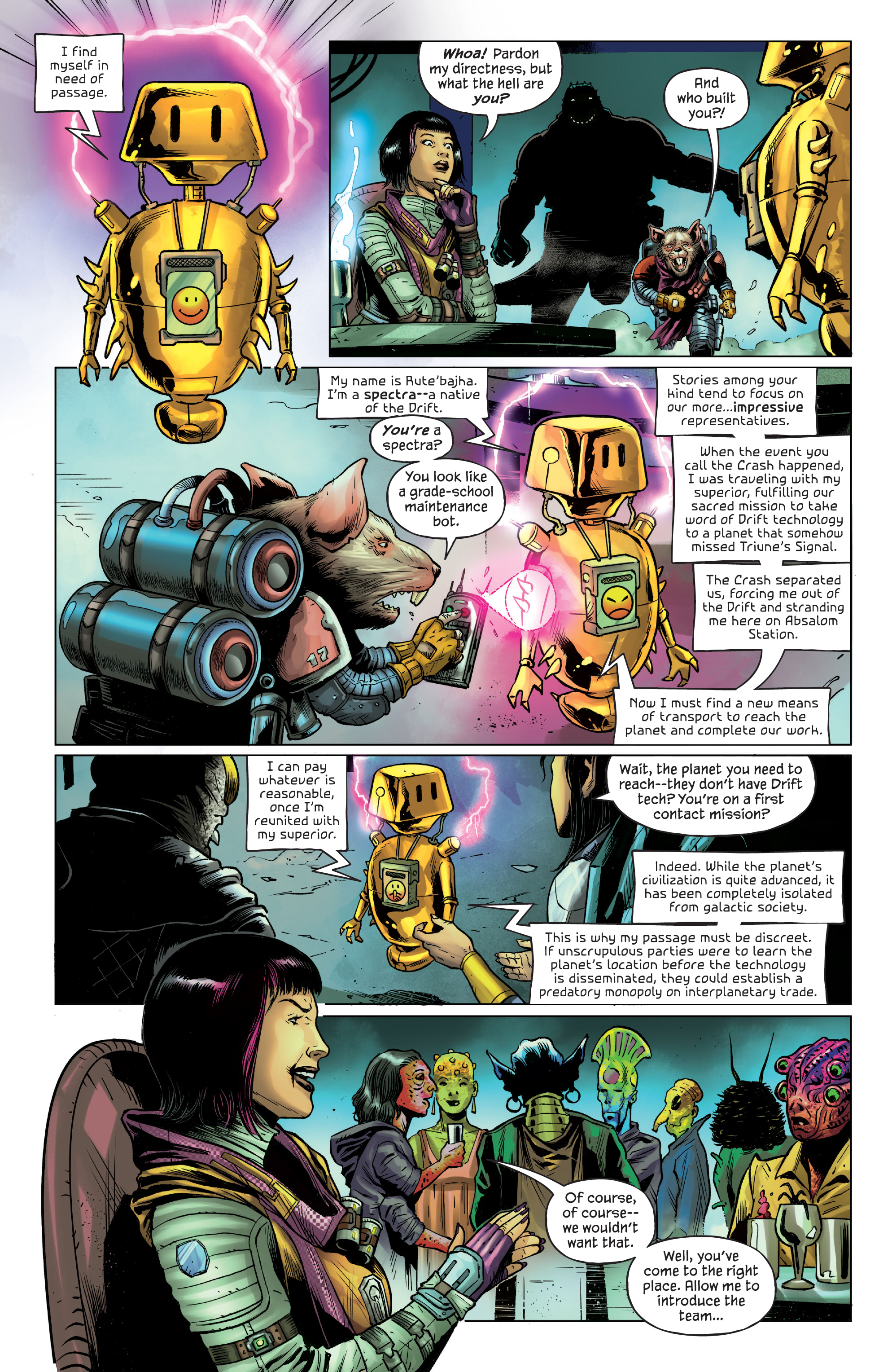 Read online Starfinder: Angels of the Drift comic -  Issue #1 - 8