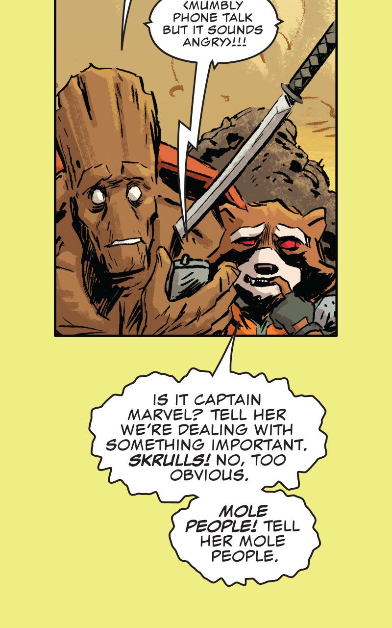 Read online Rocket Raccoon & Groot: Tall Tails Infinity Comic comic -  Issue #17 - 9