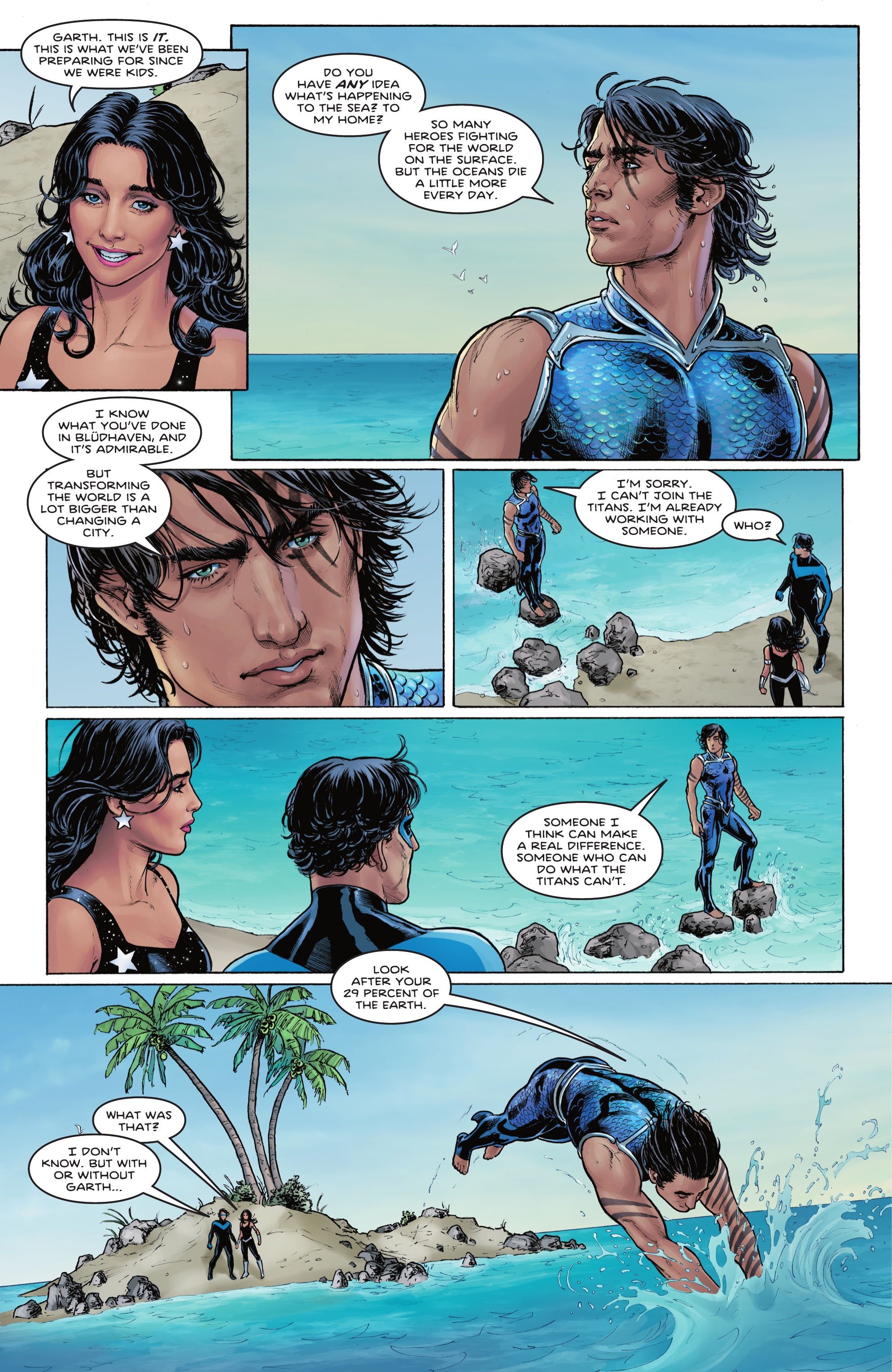 Read online Titans (2023) comic -  Issue #1 - 8