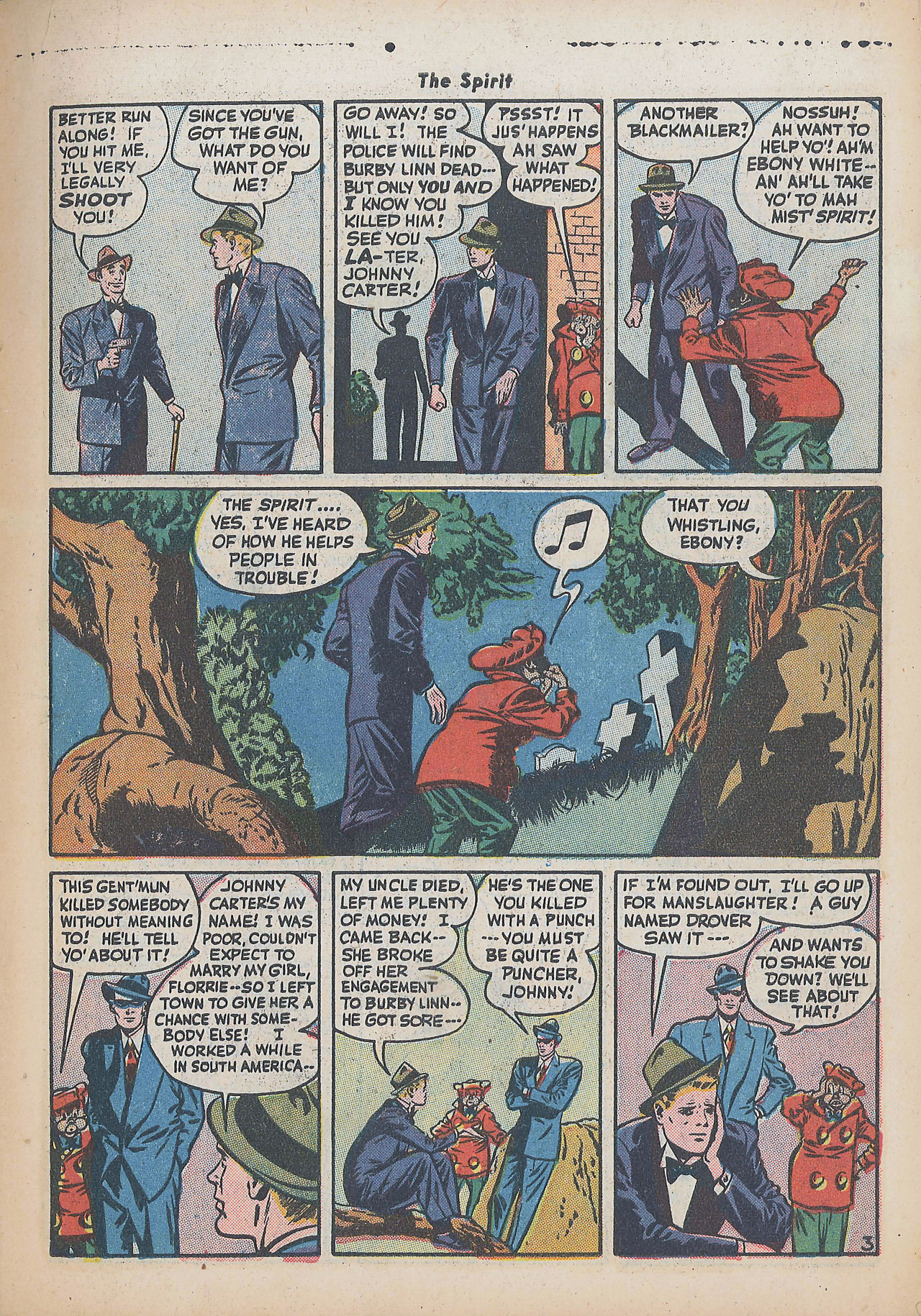 Read online The Spirit (1944) comic -  Issue #9 - 5