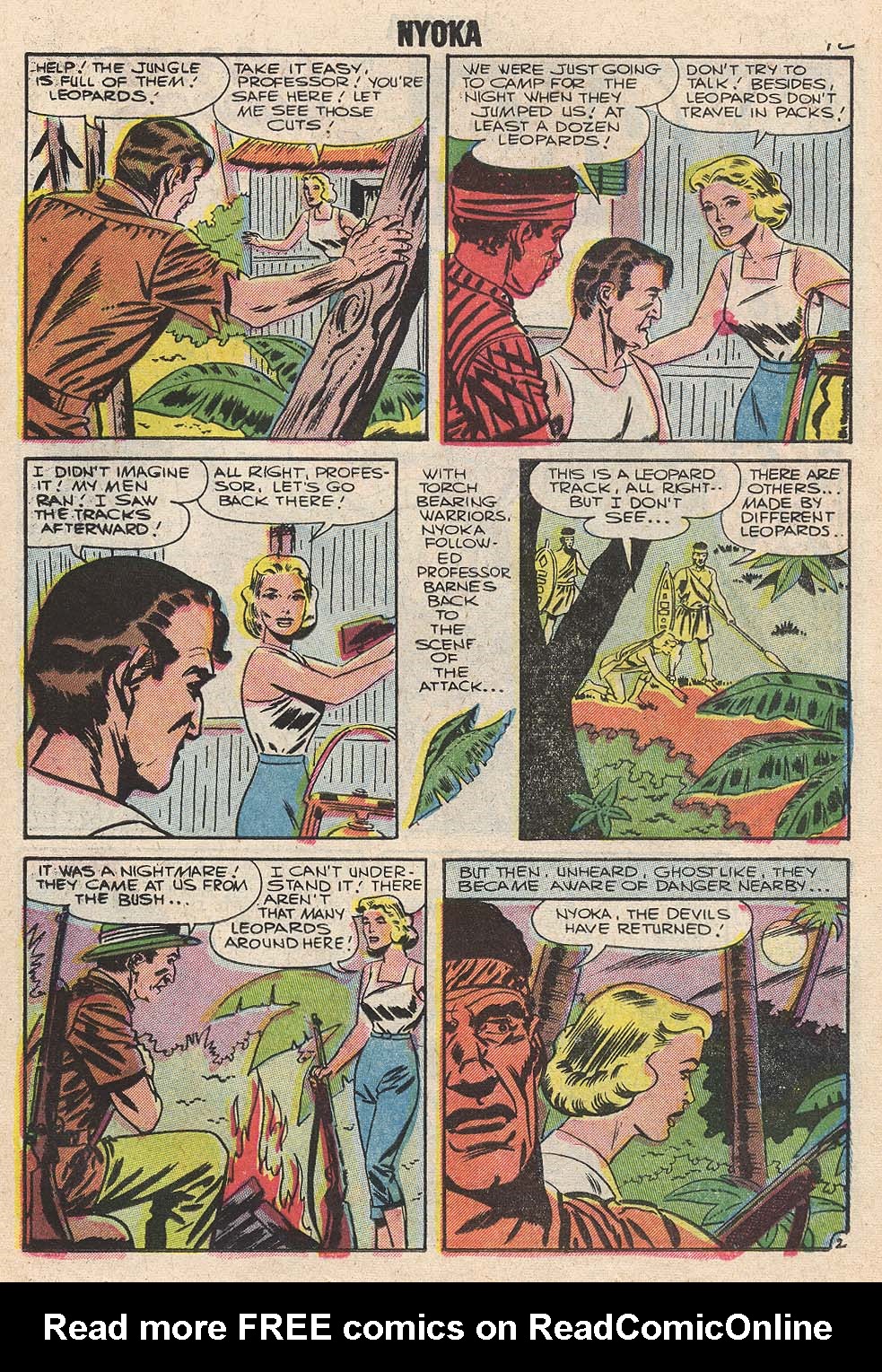 Read online Nyoka the Jungle Girl (1955) comic -  Issue #21 - 14