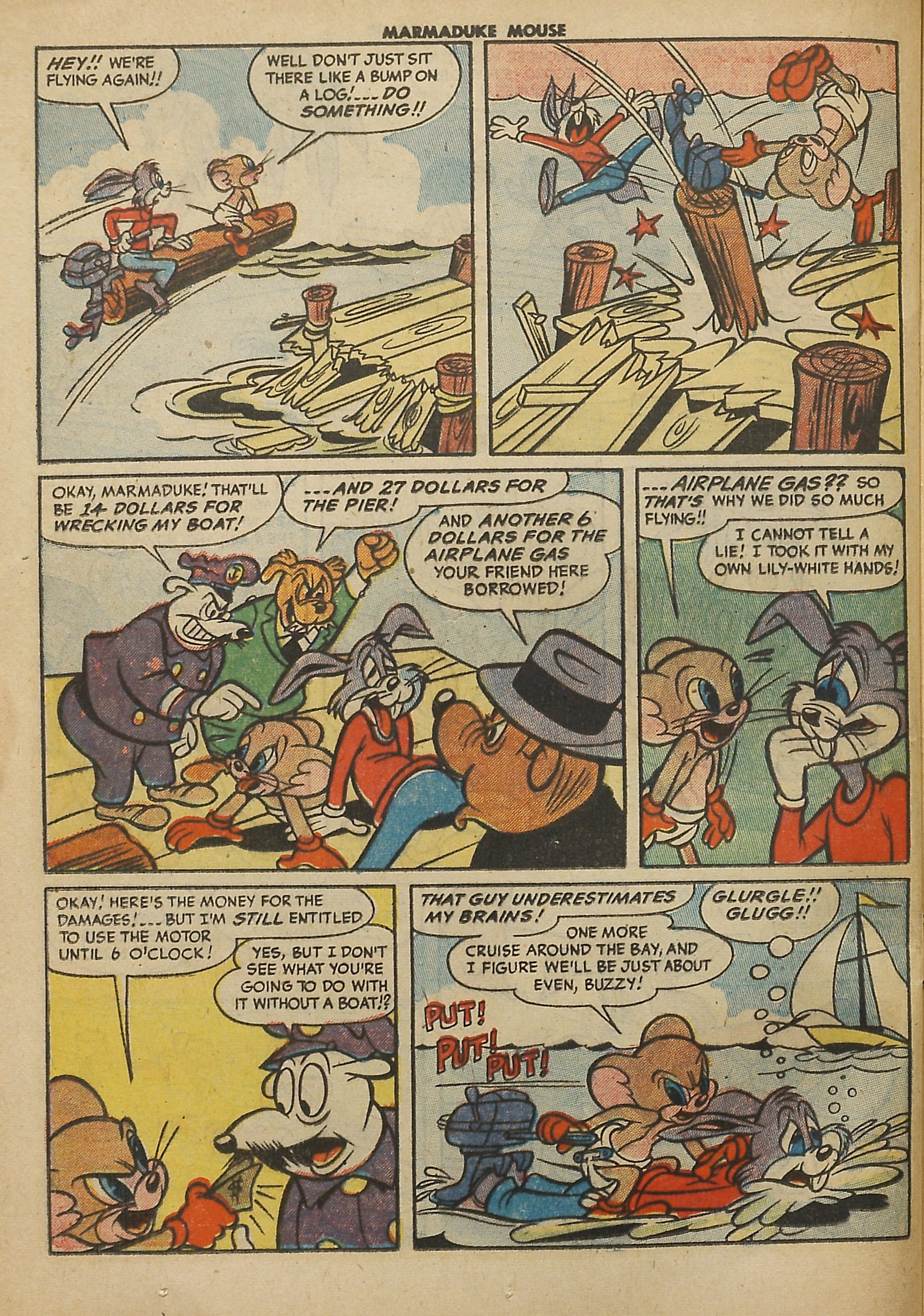Read online Marmaduke Mouse comic -  Issue #48 - 22