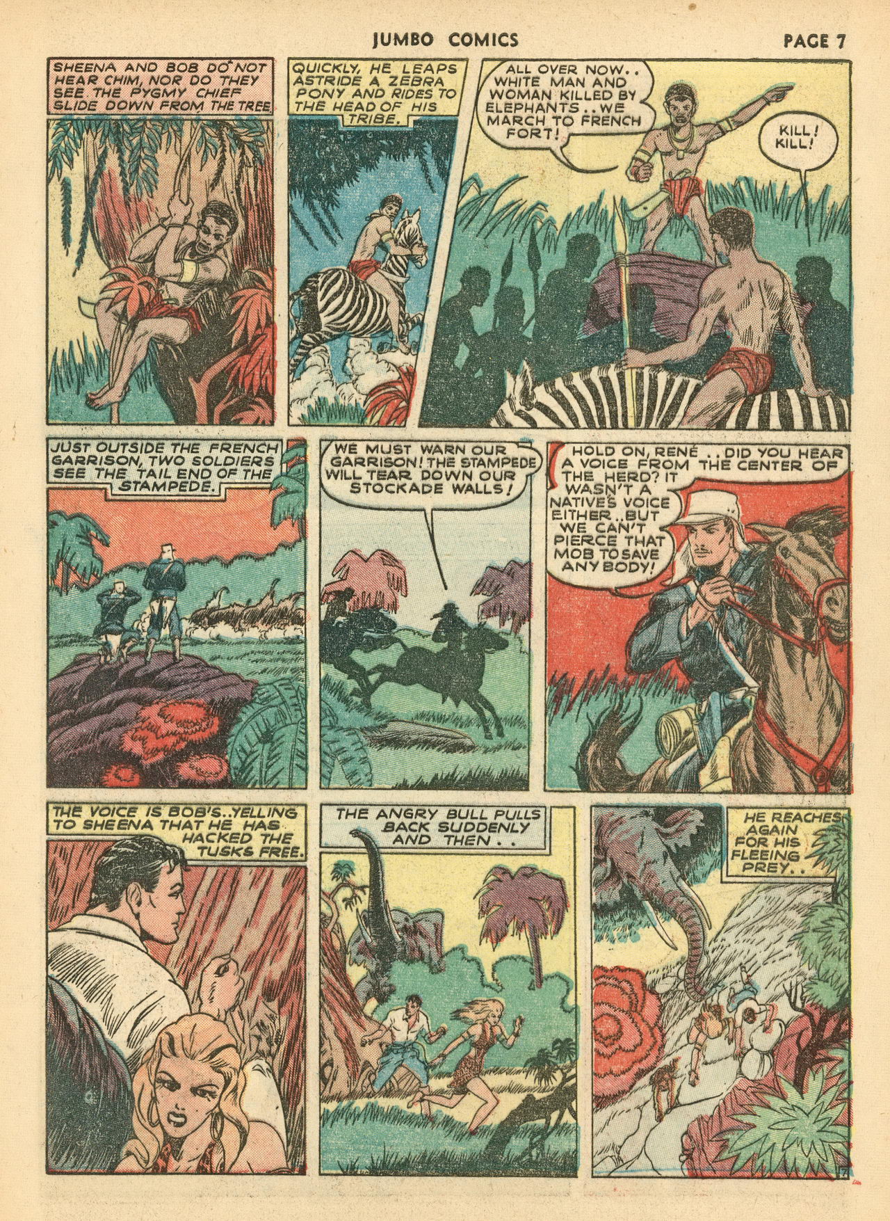 Read online Jumbo Comics comic -  Issue #29 - 9