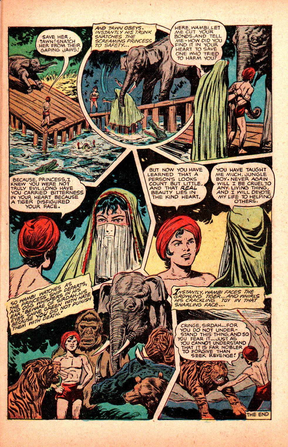 Read online Wambi Jungle Boy comic -  Issue #6 - 14