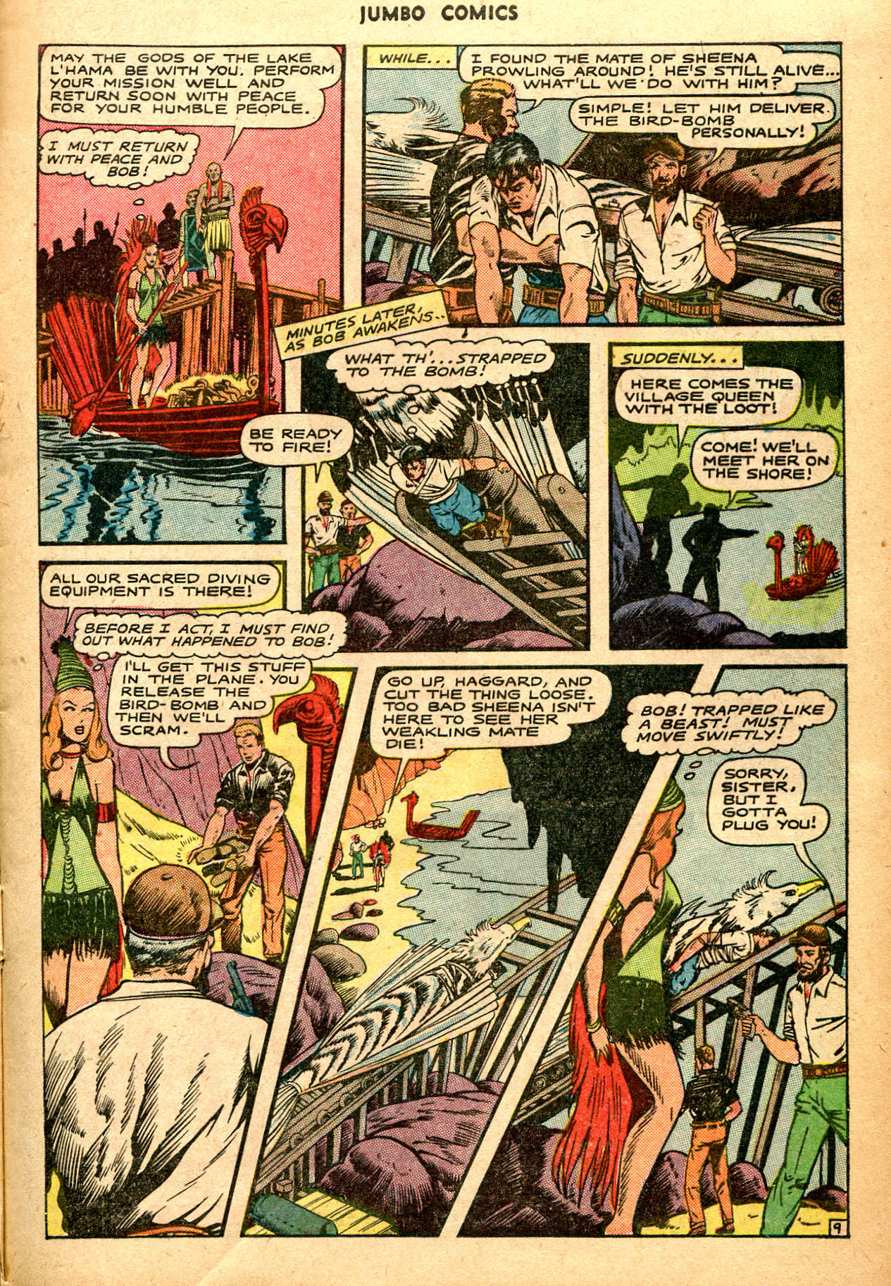 Read online Jumbo Comics comic -  Issue #85 - 13