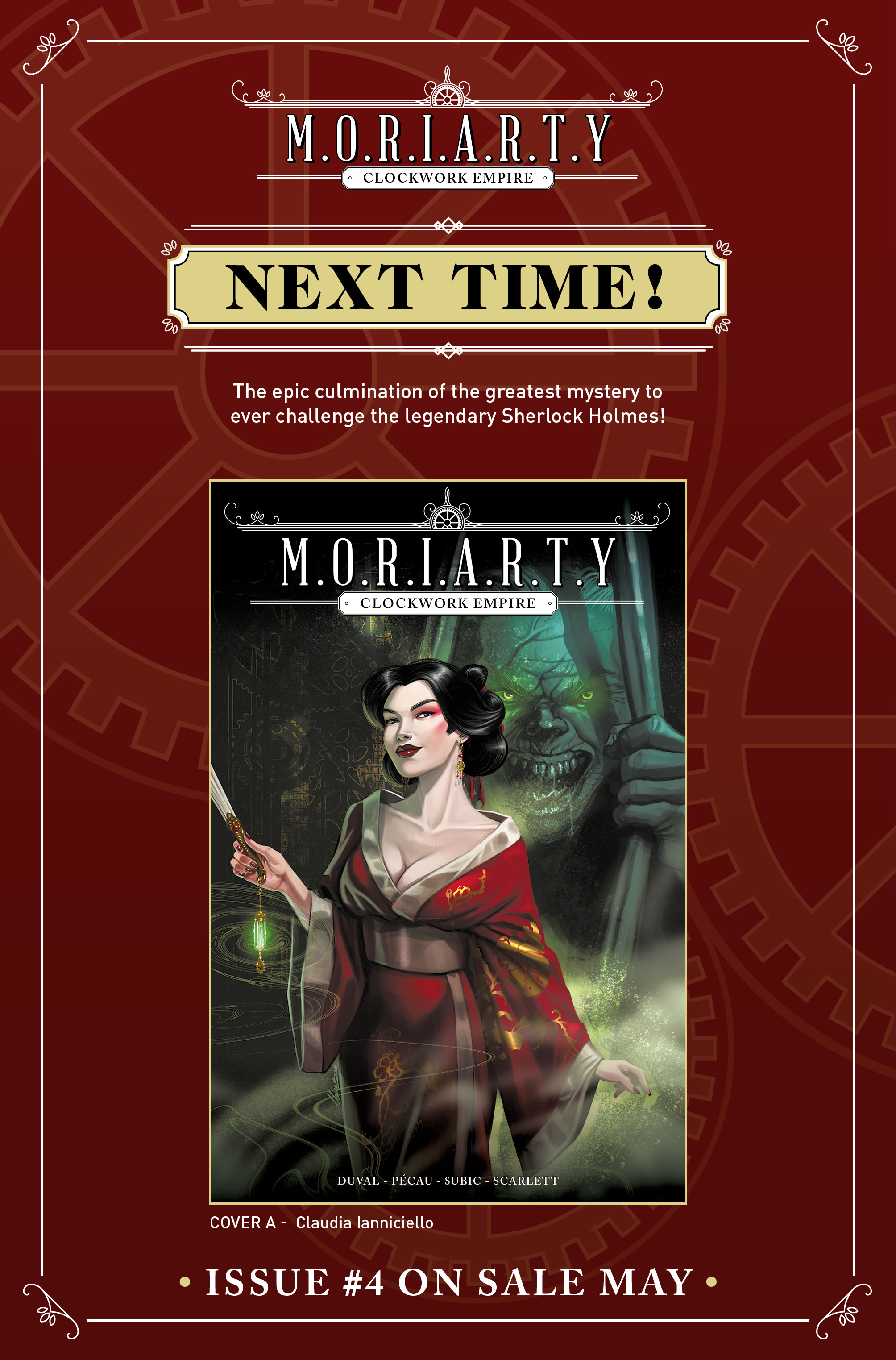 Read online M.O.R.I.A.R.T.Y : The Clockwork Empire comic -  Issue #3 - 38
