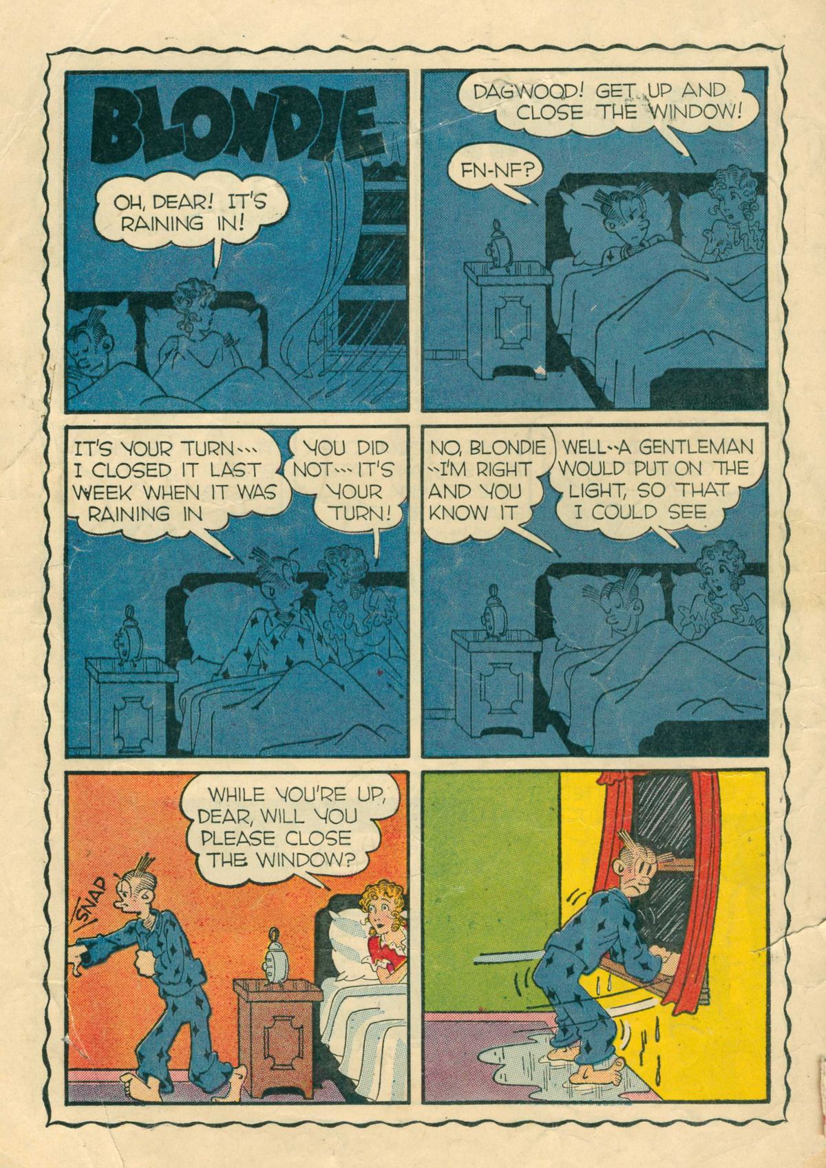 Read online Blondie Comics (1947) comic -  Issue #2 - 36