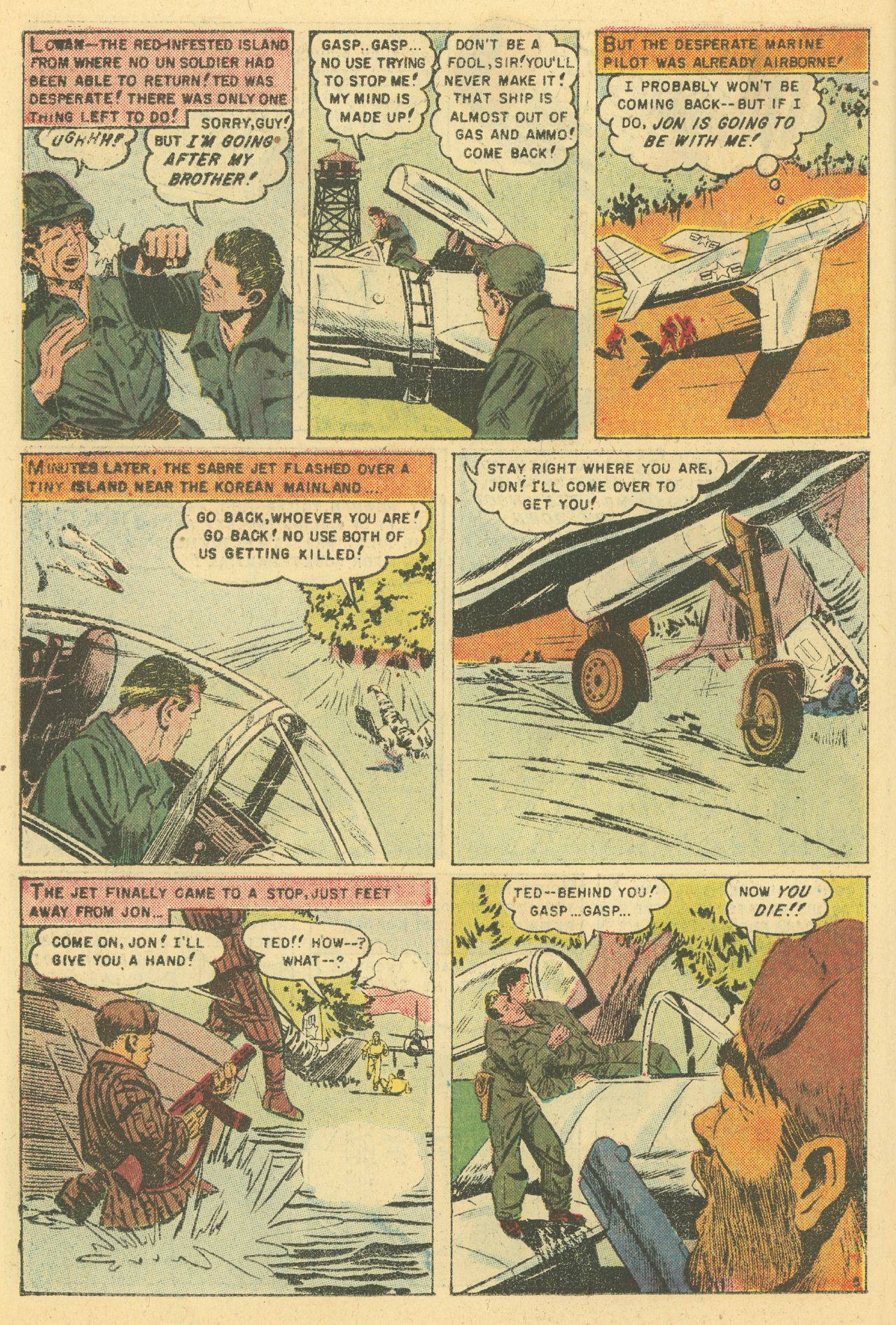 Read online Strange Worlds (1950) comic -  Issue #22 - 24
