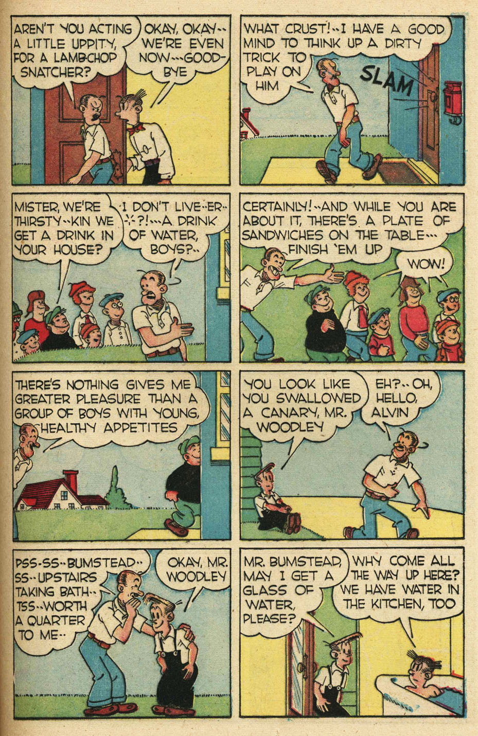Read online Blondie Comics (1947) comic -  Issue #6 - 24
