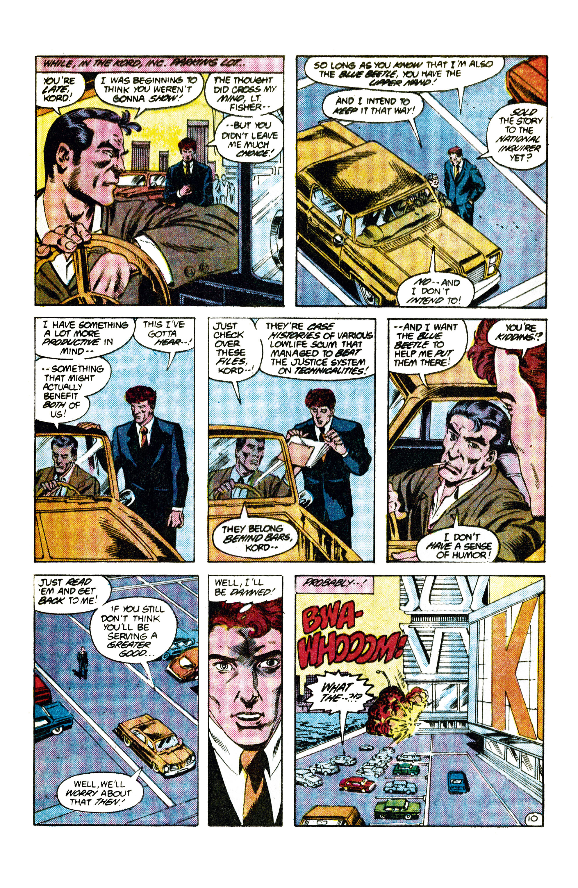 Read online Blue Beetle (1986) comic -  Issue #17 - 10
