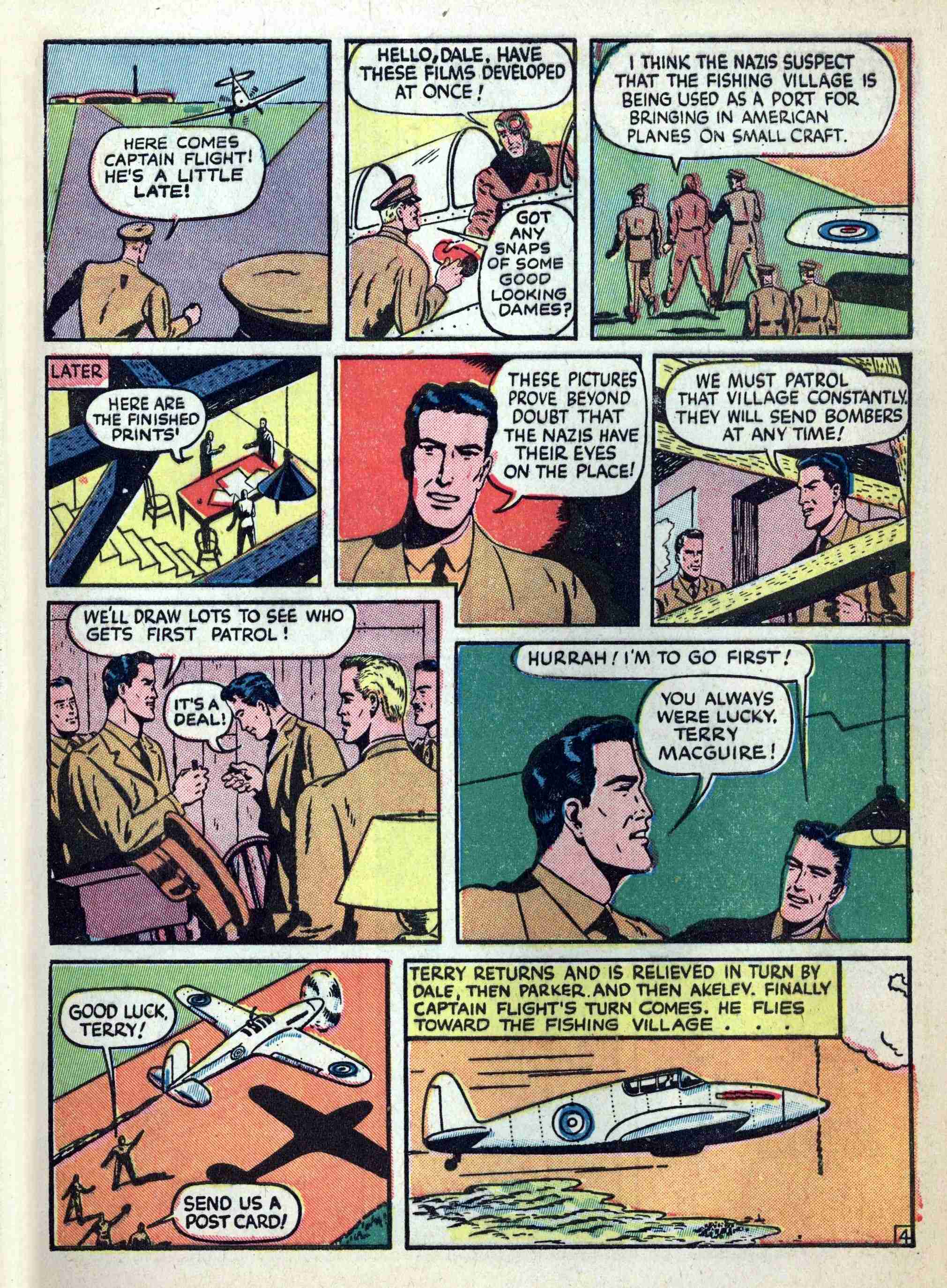 Read online Captain Flight Comics comic -  Issue #4 - 13