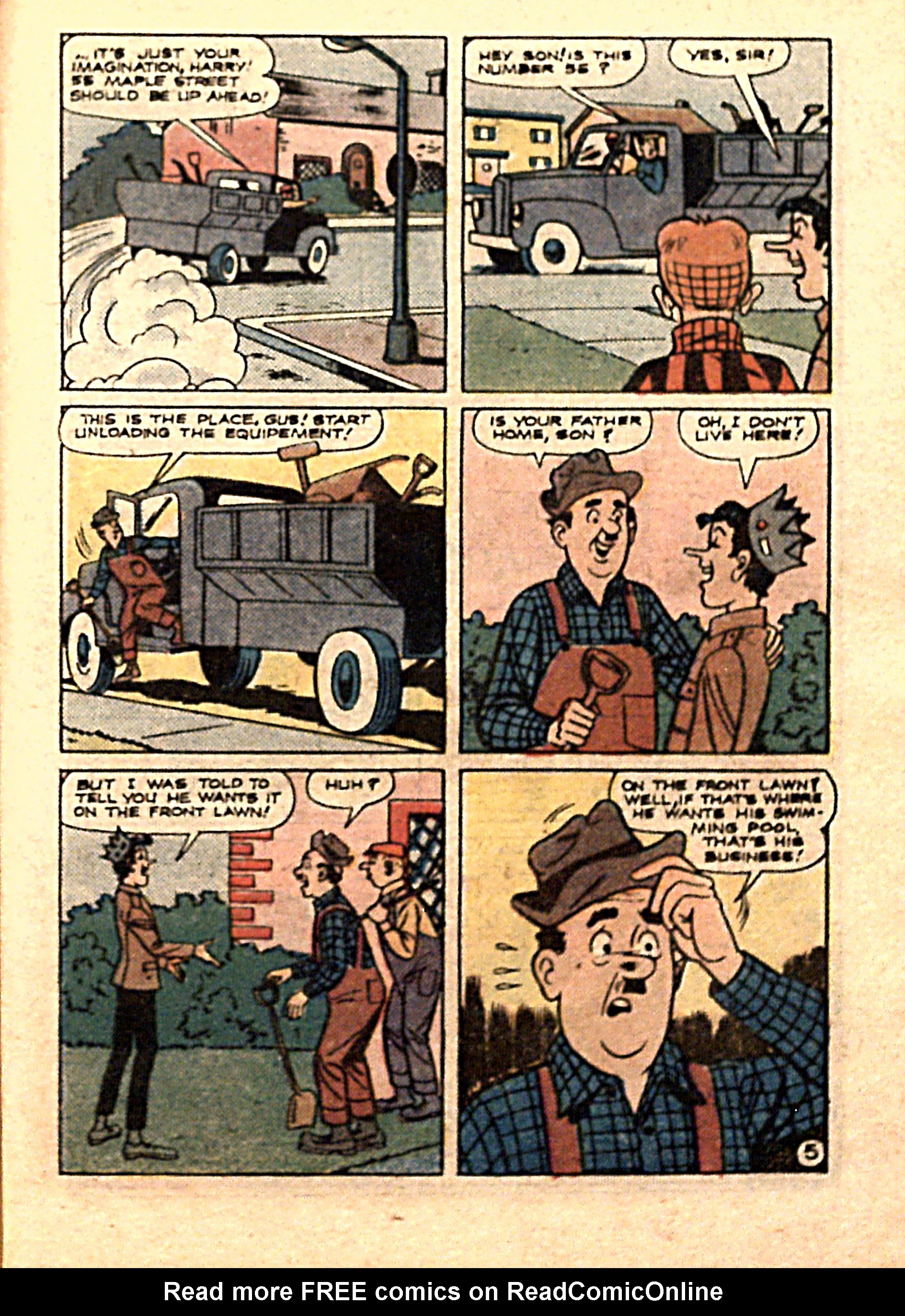 Read online Archie...Archie Andrews, Where Are You? Digest Magazine comic -  Issue #17 - 123