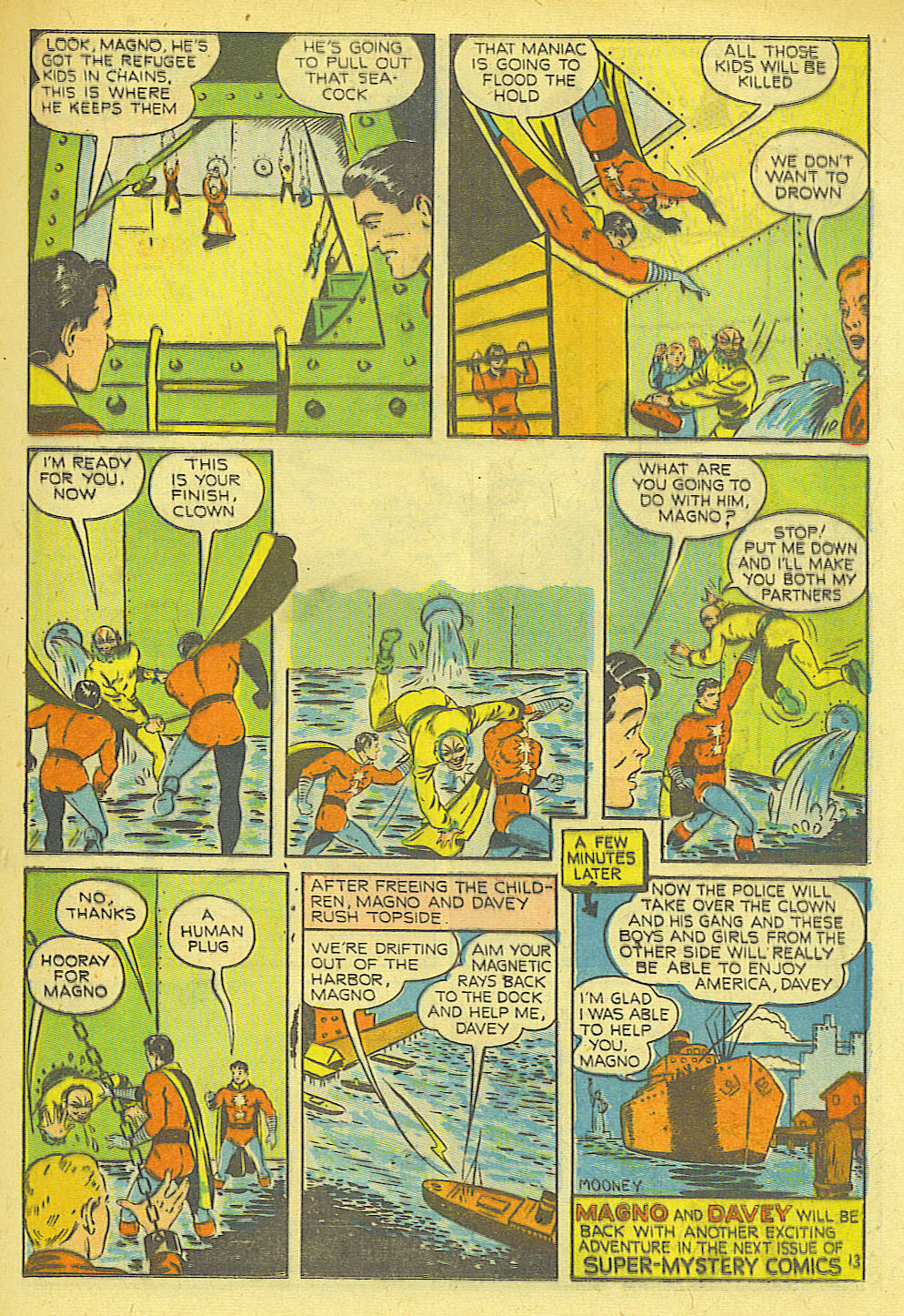 Read online Super-Mystery Comics comic -  Issue #6 - 14