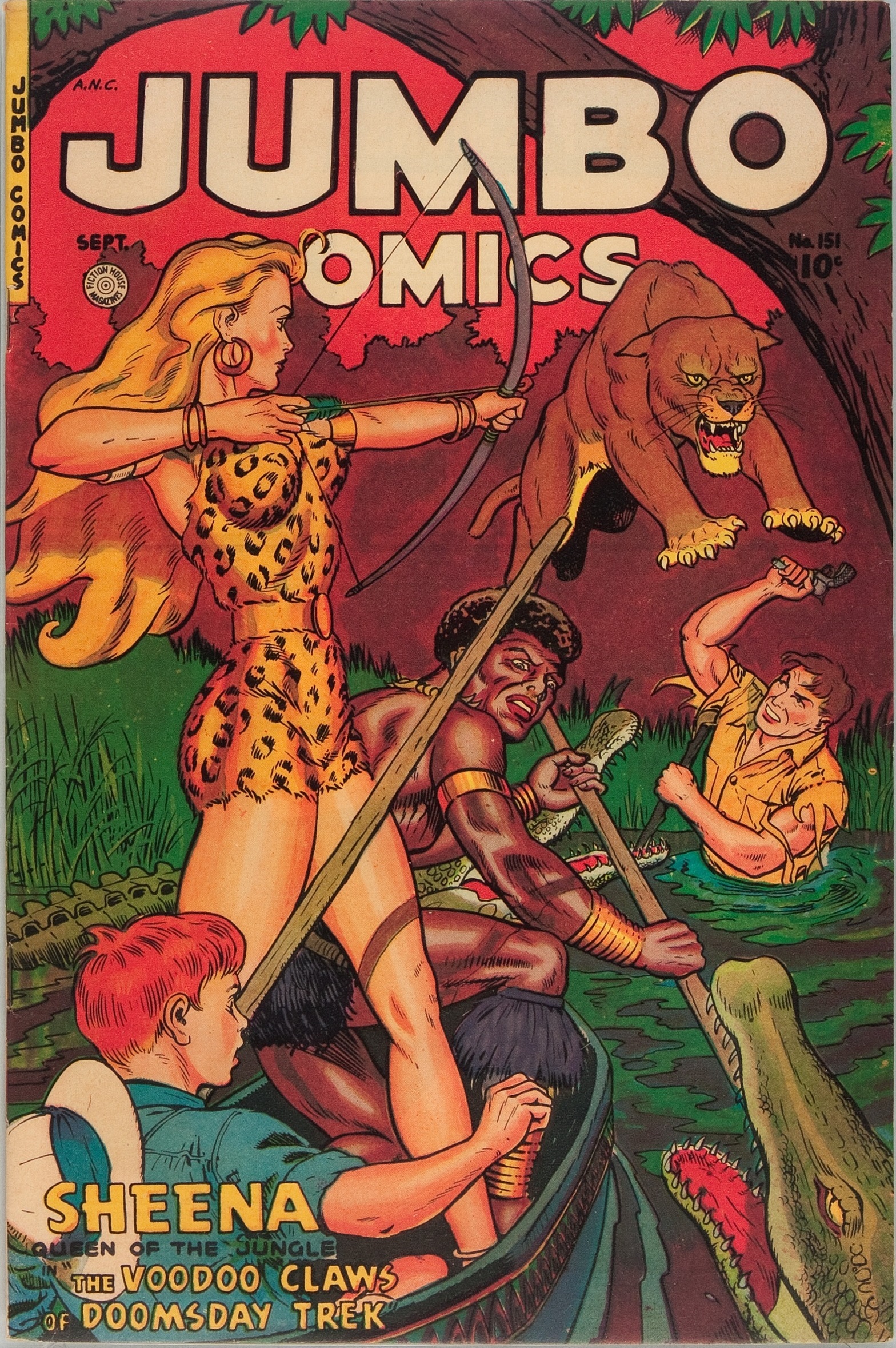 Read online Jumbo Comics comic -  Issue #151 - 1