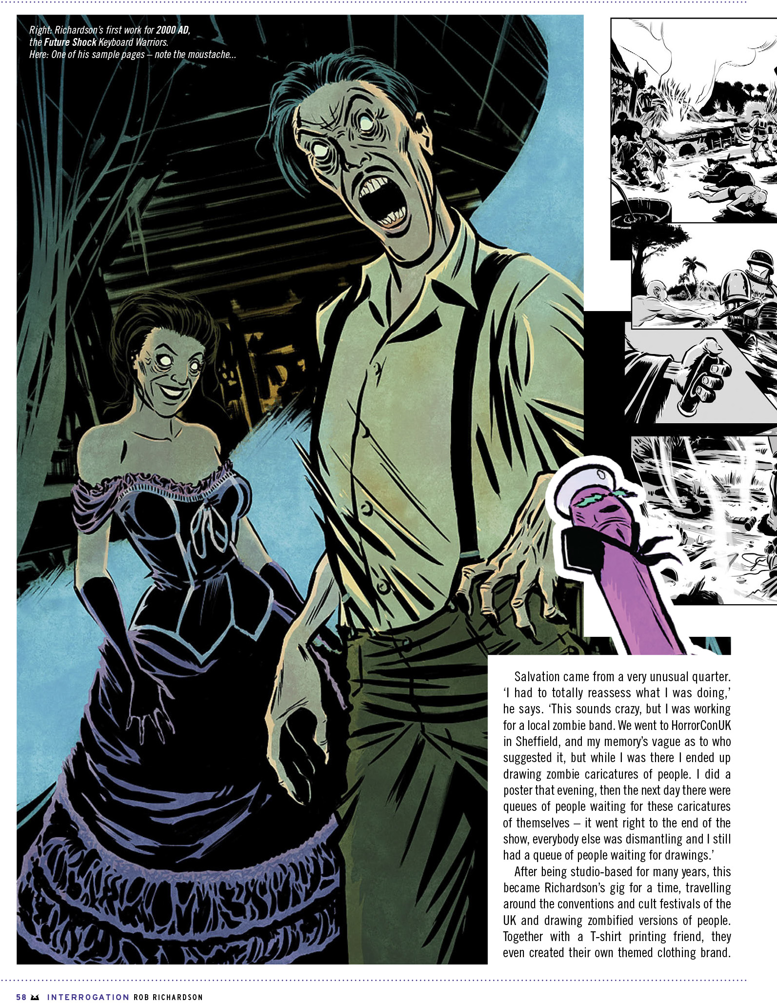 Read online Judge Dredd Megazine (Vol. 5) comic -  Issue #455 - 59