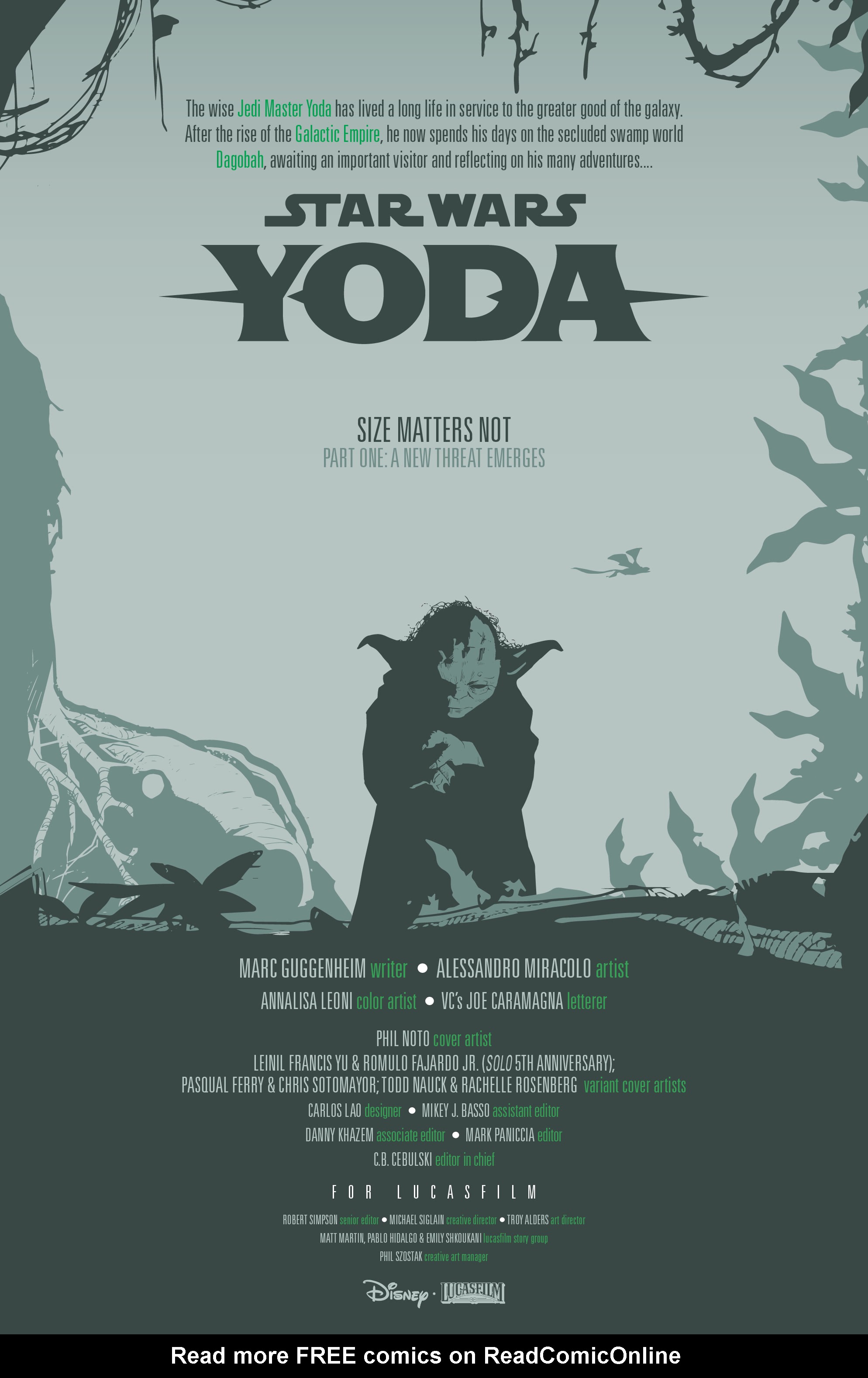 Read online Star Wars: Yoda comic -  Issue #7 - 2