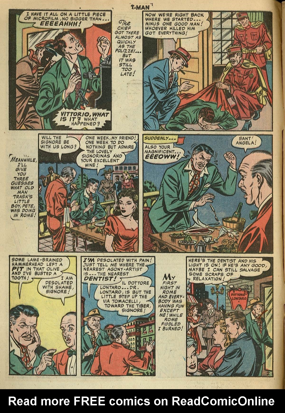 Read online T-Man: World Wide Trouble Shooter comic -  Issue #1 - 4