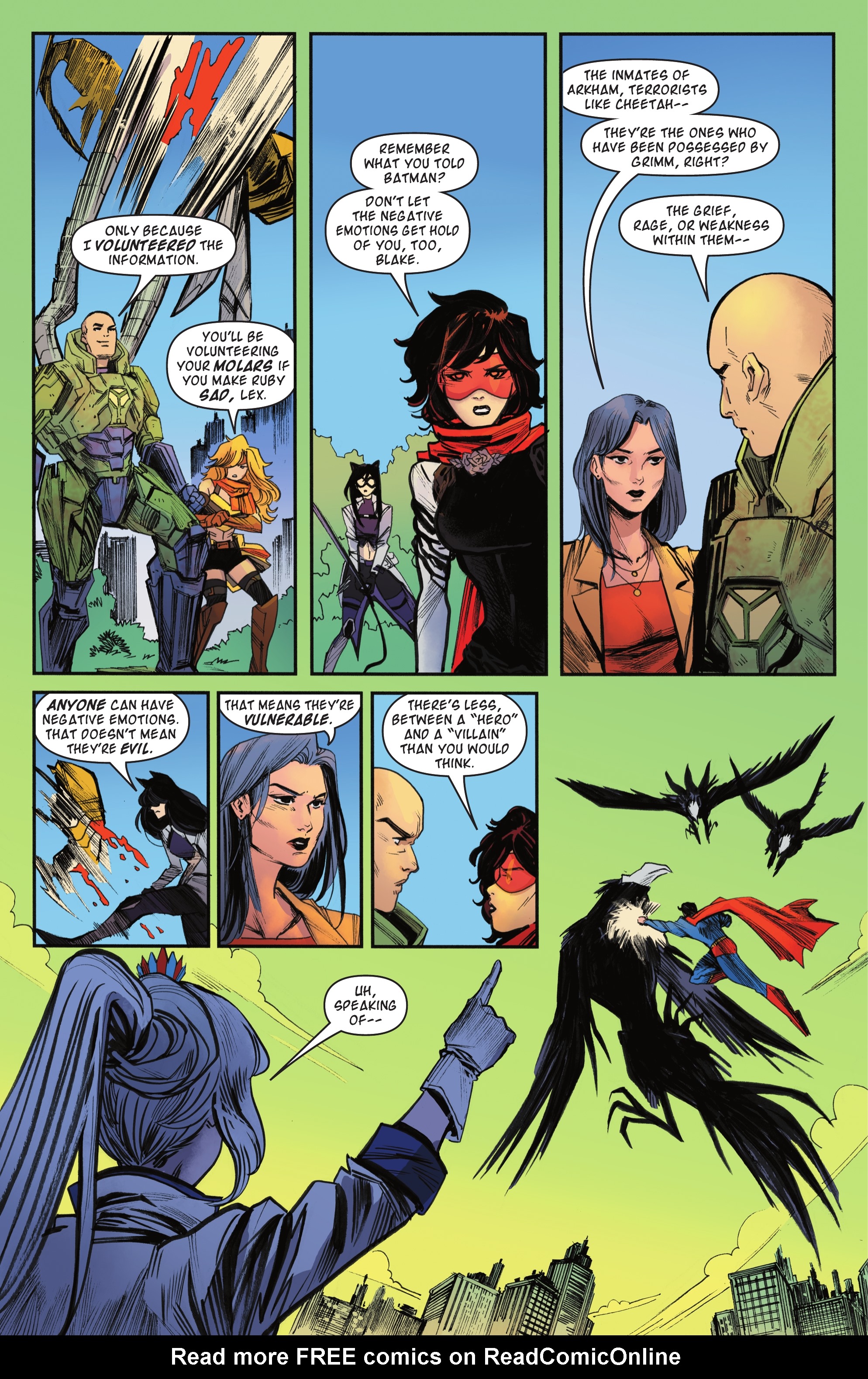 Read online DC/RWBY comic -  Issue #4 - 19