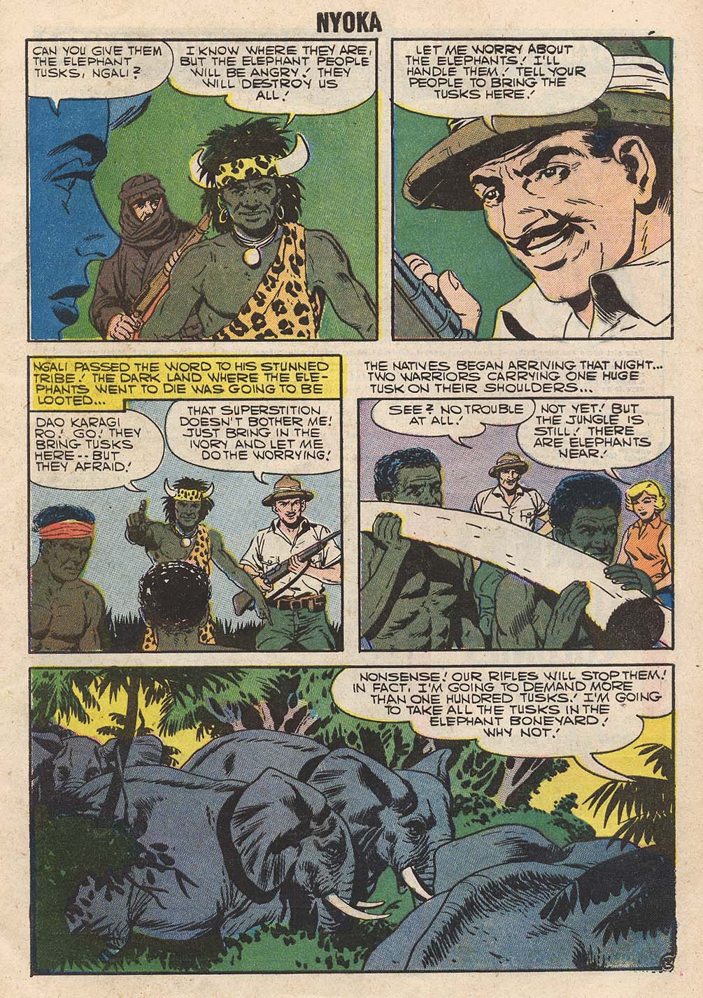 Read online Nyoka the Jungle Girl (1955) comic -  Issue #21 - 5