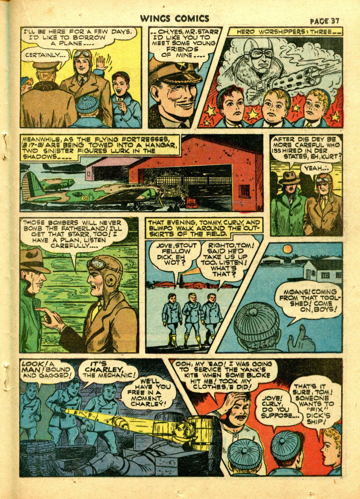 Read online Wings Comics comic -  Issue #19 - 40