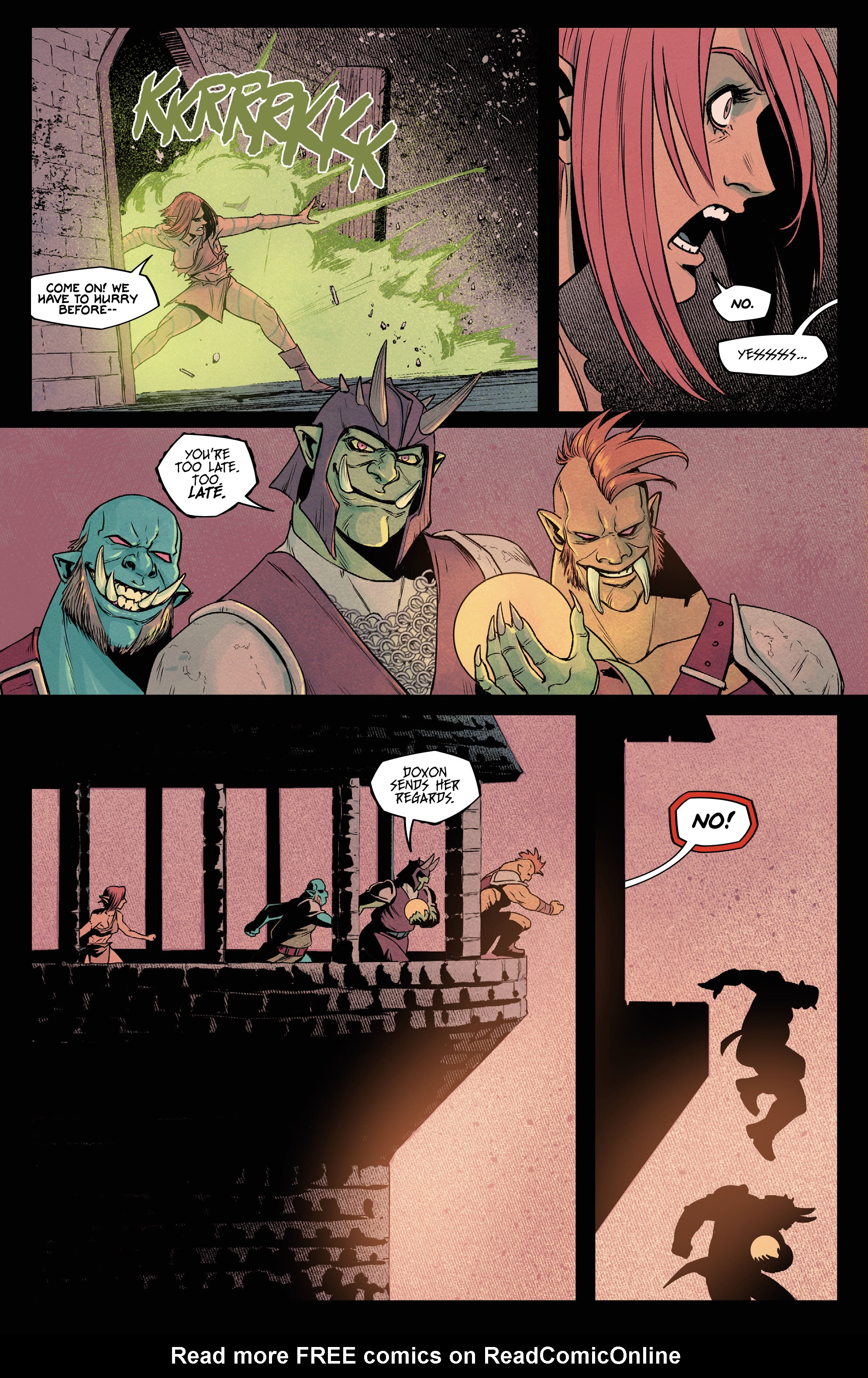 Read online Queen of Swords: A Barbaric Story comic -  Issue #1 - 31