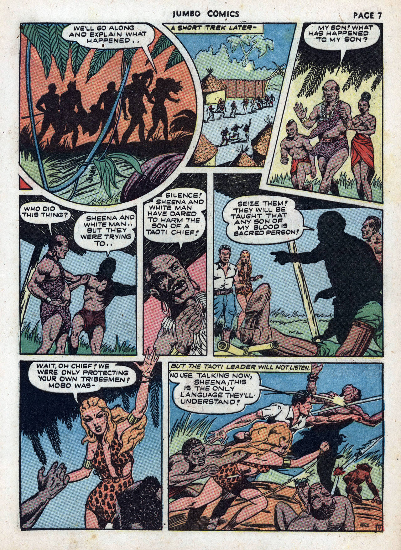 Read online Jumbo Comics comic -  Issue #48 - 9