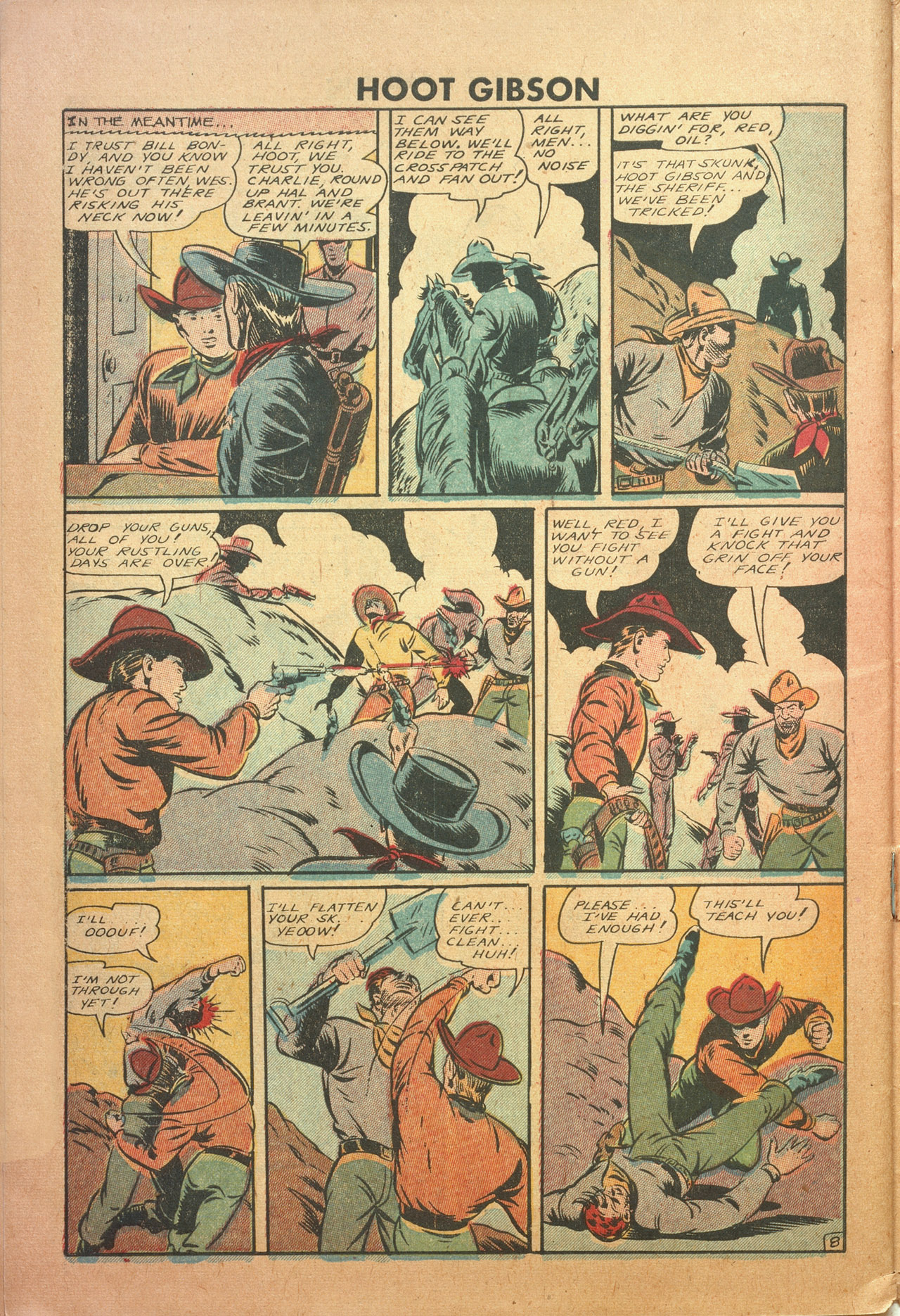 Read online Hoot Gibson comic -  Issue #1 - 30