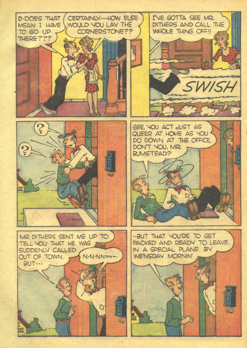 Read online Blondie Comics (1947) comic -  Issue #4 - 9