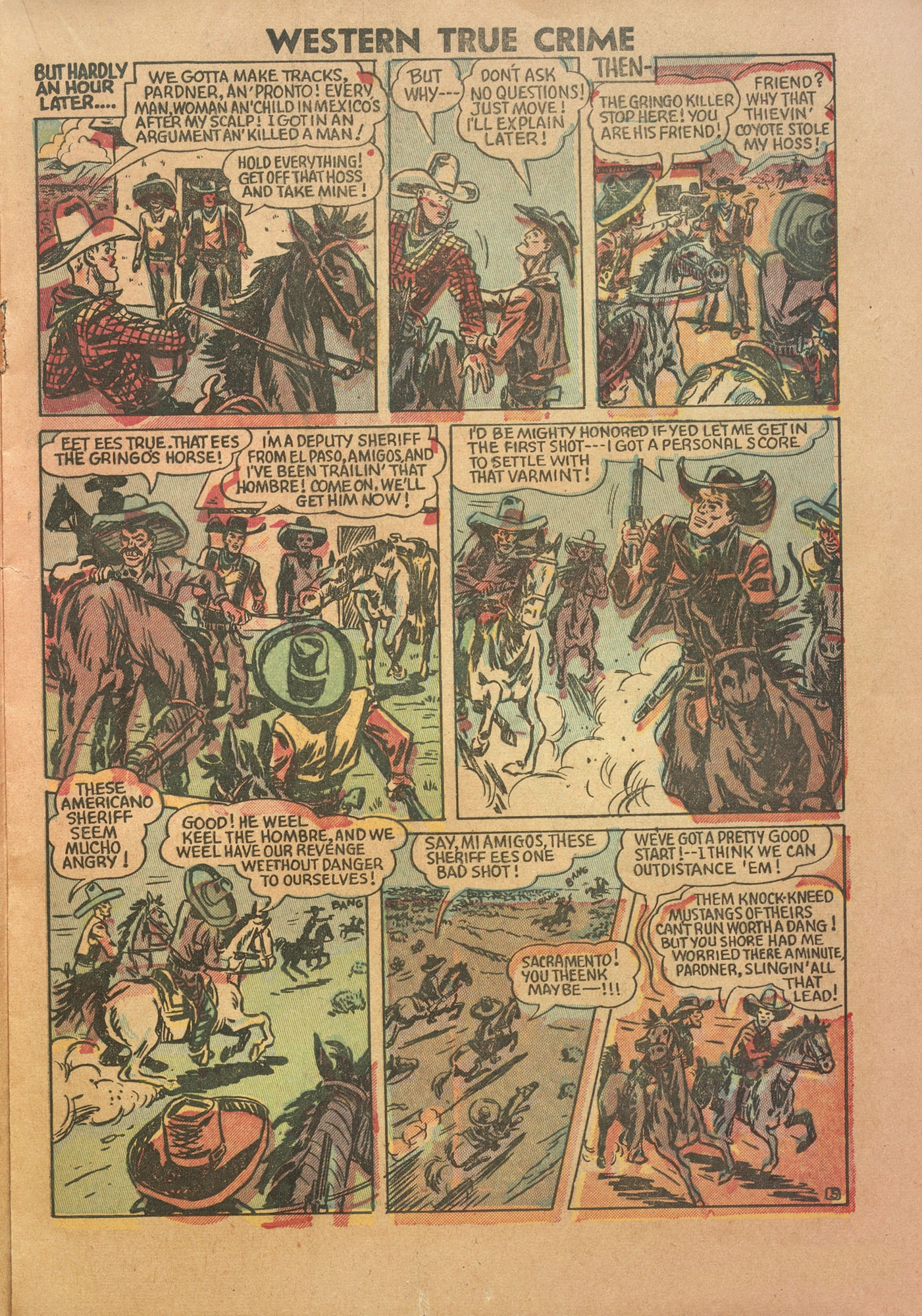 Read online Western True Crime comic -  Issue #1 - 17