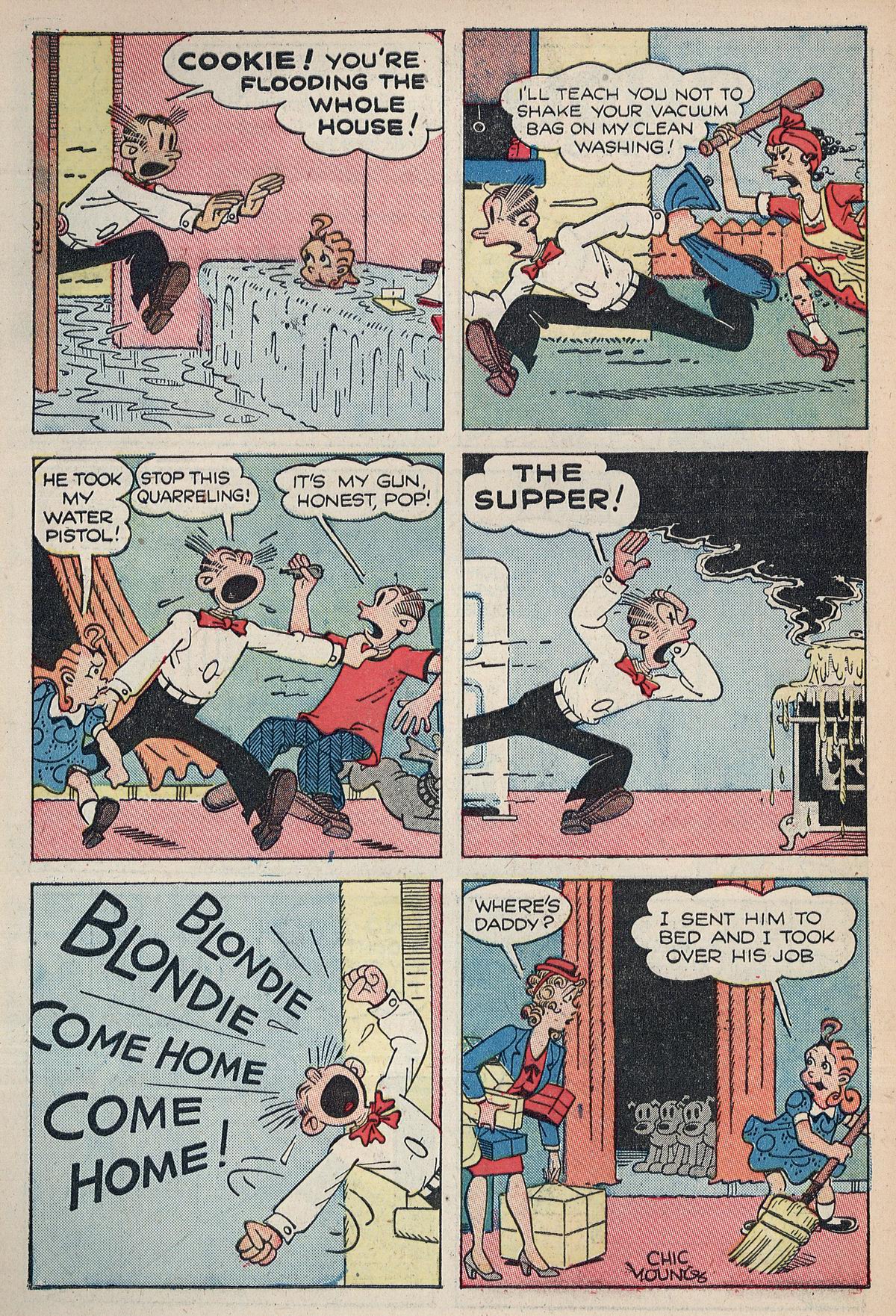 Read online Blondie Comics (1947) comic -  Issue #10 - 33