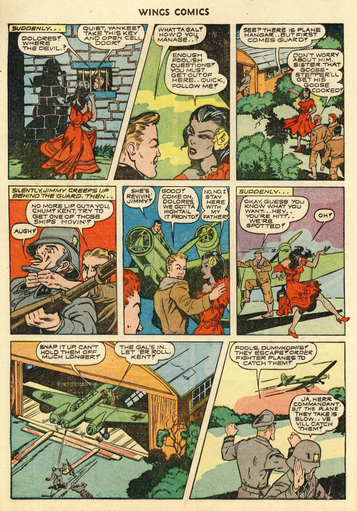 Read online Wings Comics comic -  Issue #36 - 48