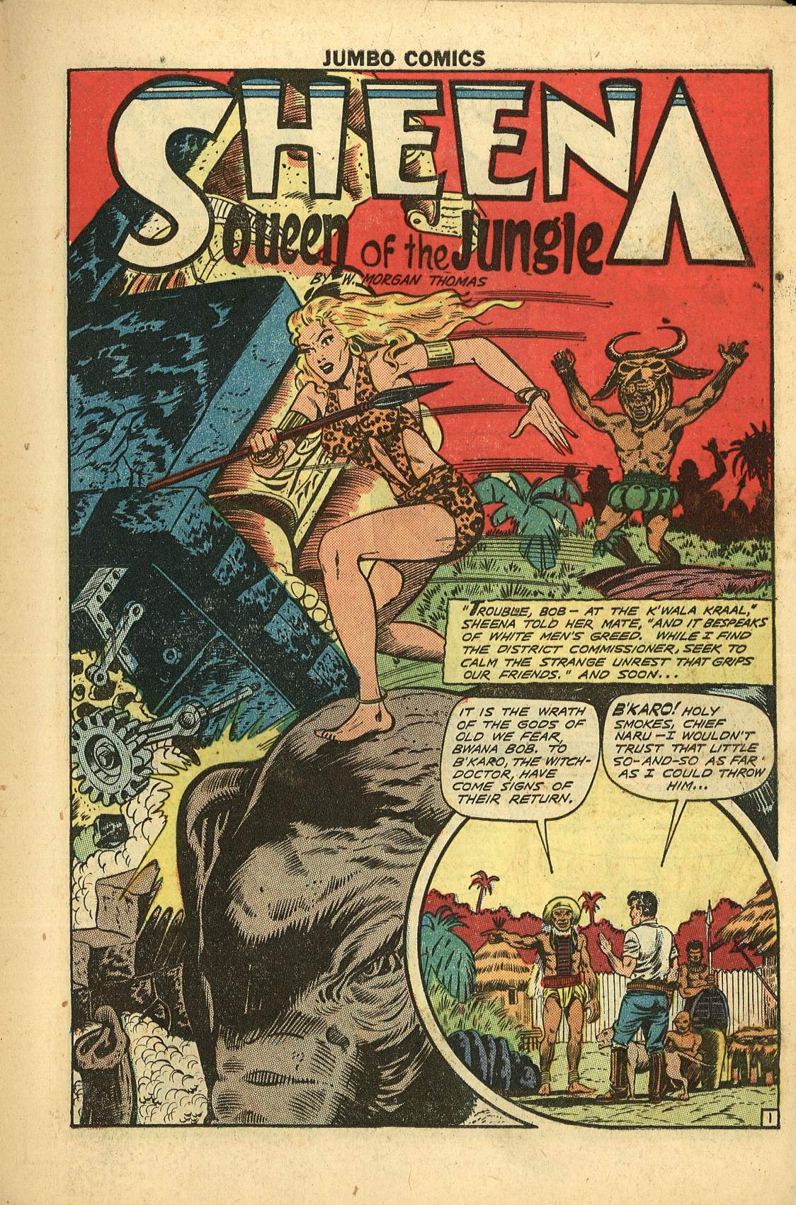 Read online Jumbo Comics comic -  Issue #119 - 3