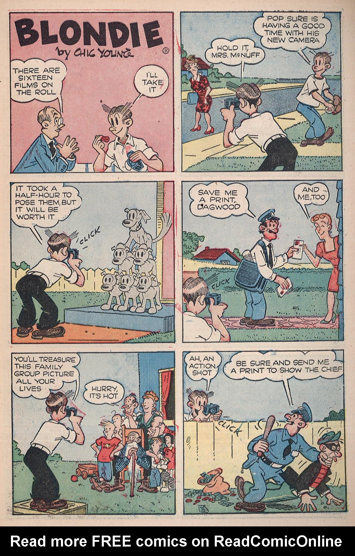 Read online Blondie Comics (1947) comic -  Issue #10 - 30