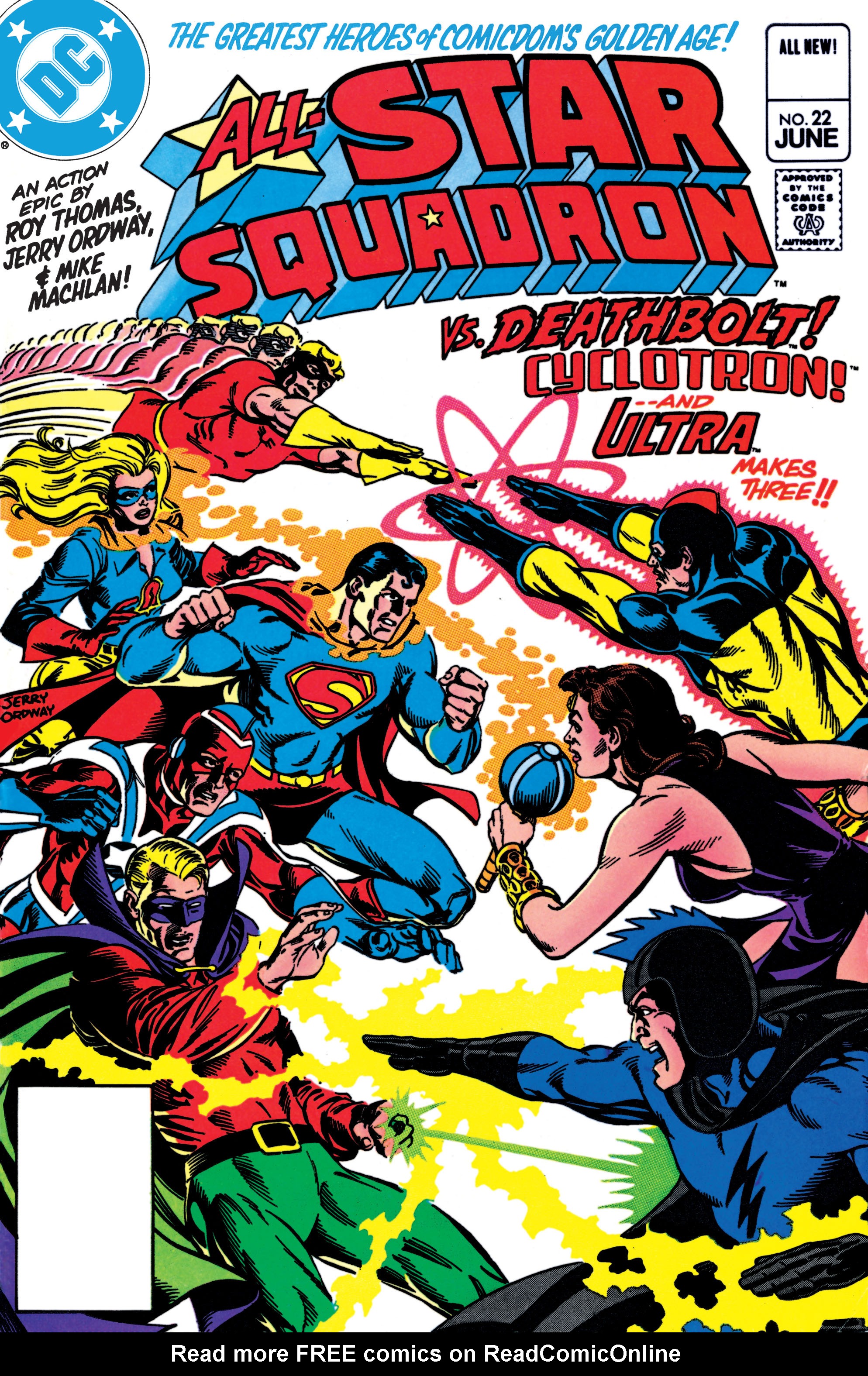 Read online All-Star Squadron comic -  Issue #22 - 1