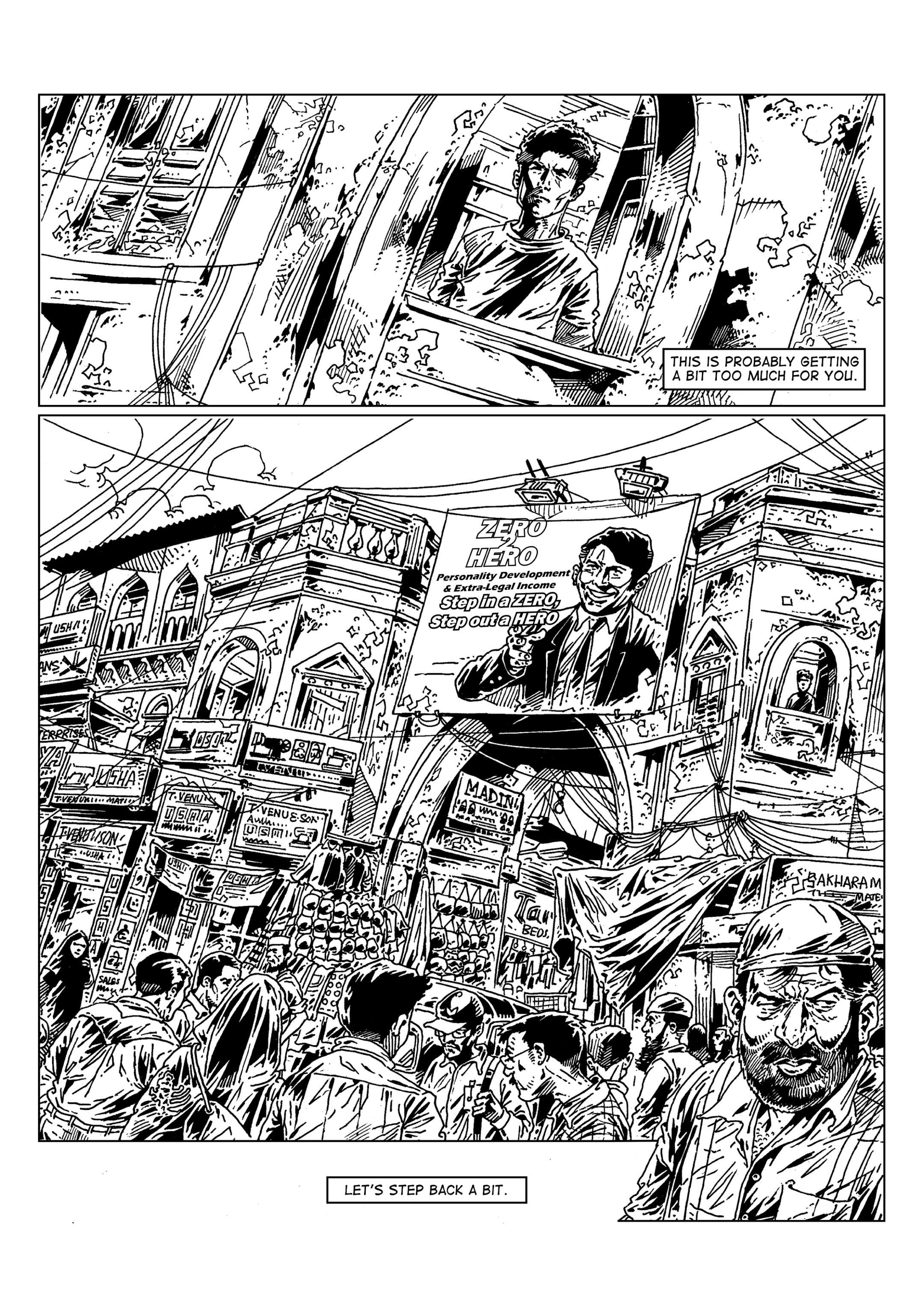 Read online Hyderabad: A Graphic Novel comic -  Issue # TPB - 46