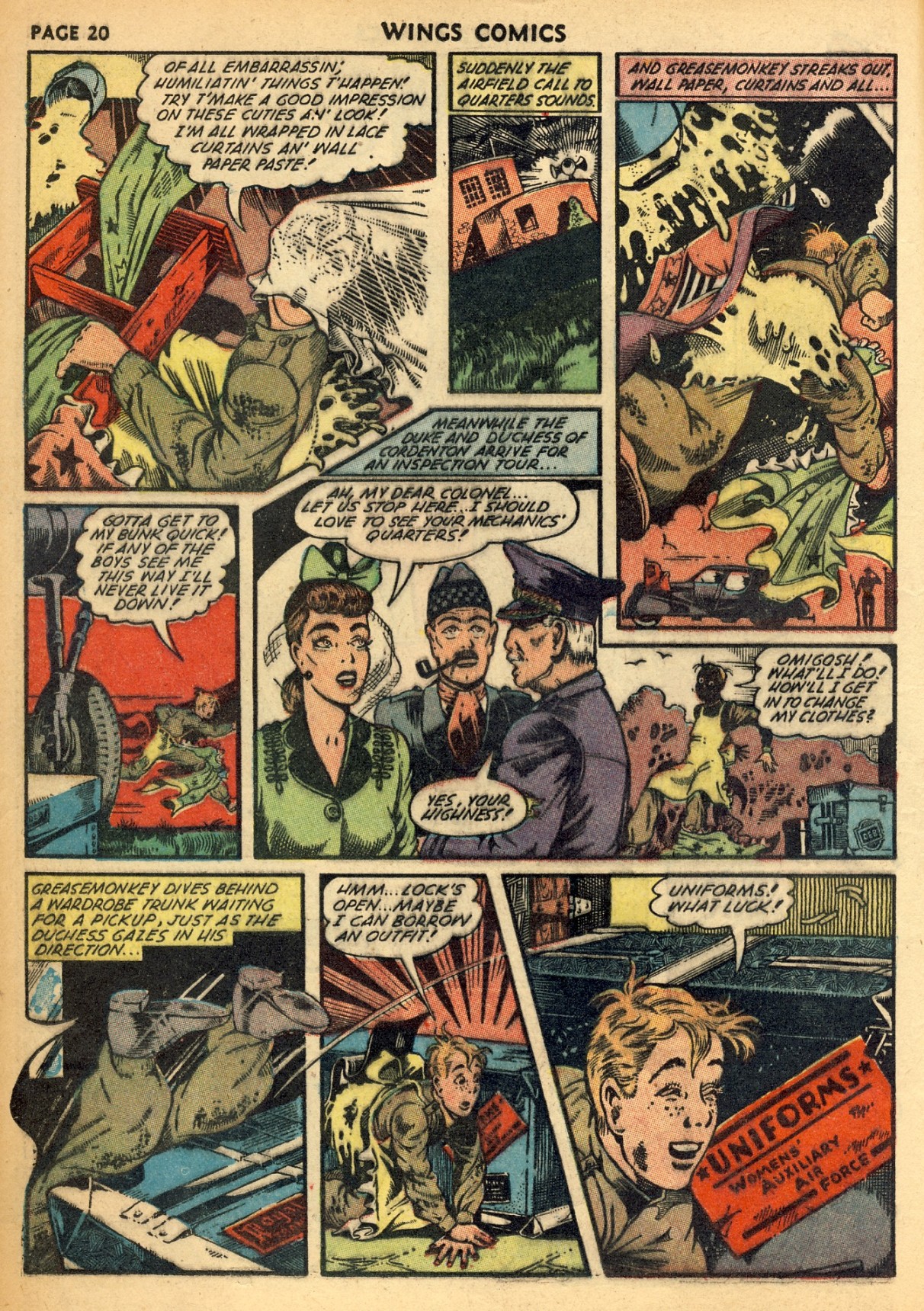 Read online Wings Comics comic -  Issue #29 - 22