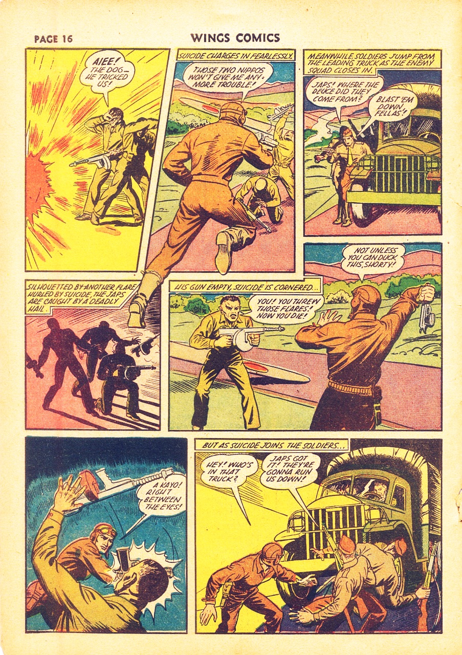 Read online Wings Comics comic -  Issue #28 - 19