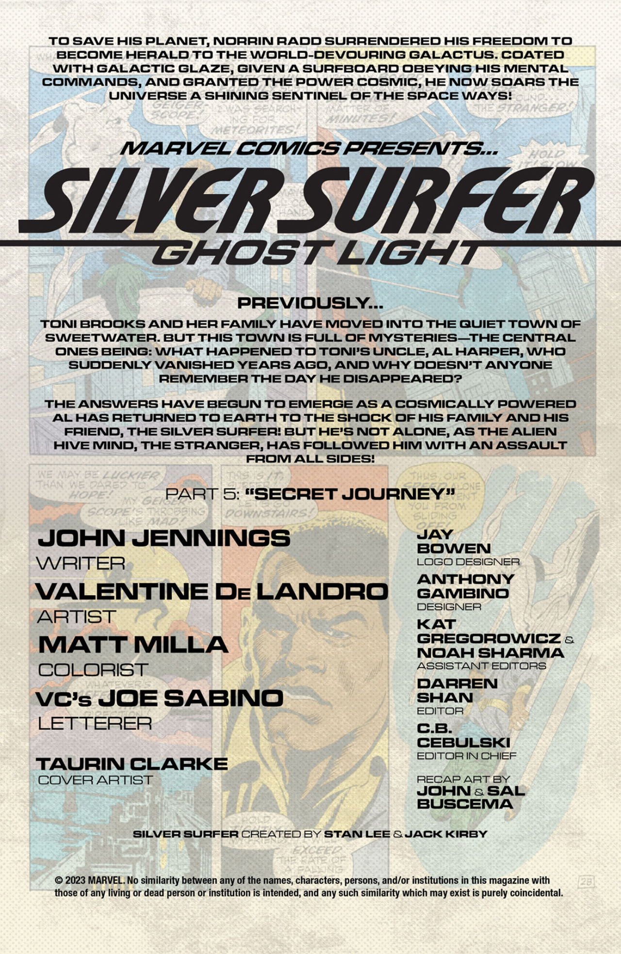 Read online Silver Surfer: Ghost Light comic -  Issue #5 - 2