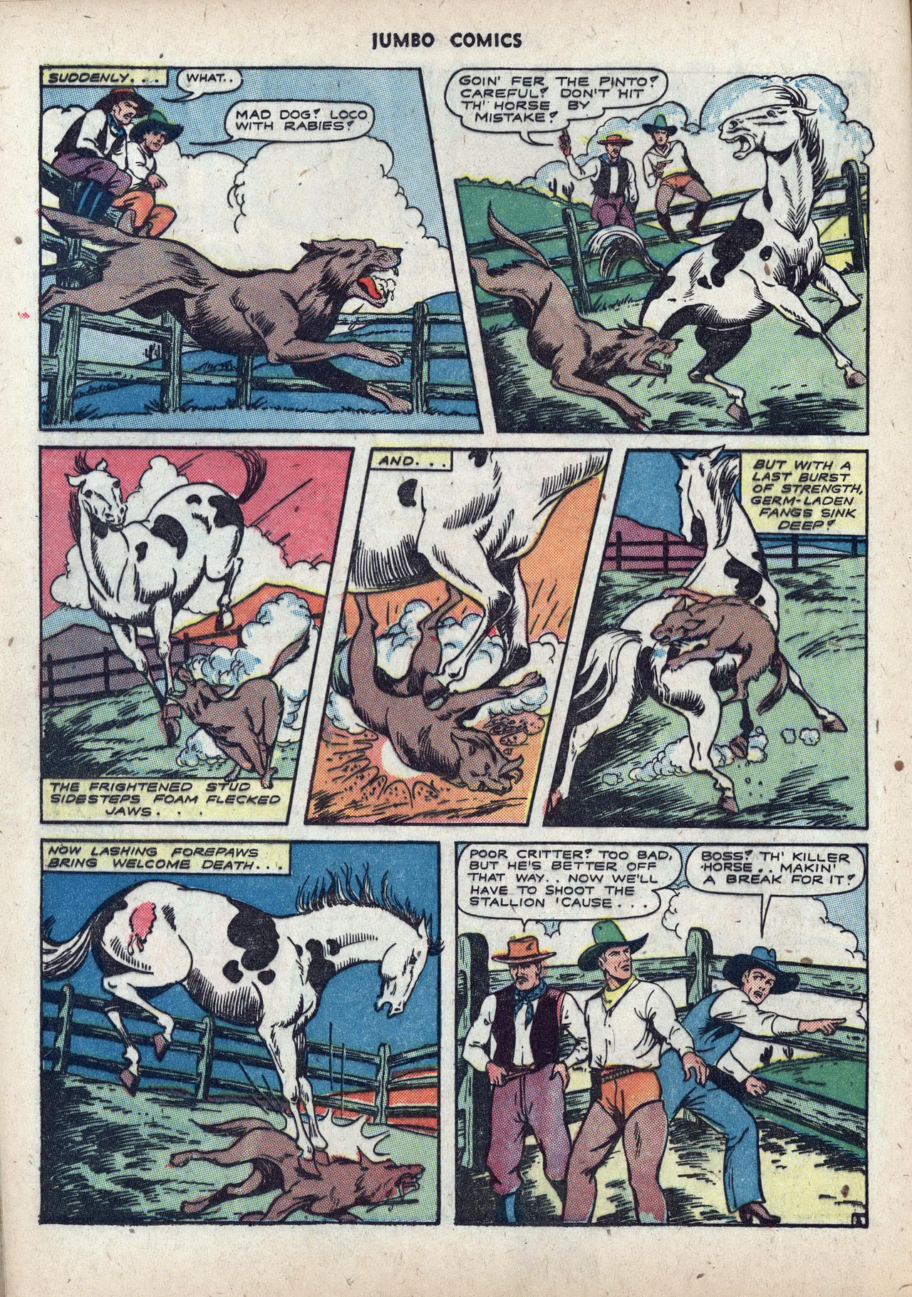 Read online Jumbo Comics comic -  Issue #60 - 36