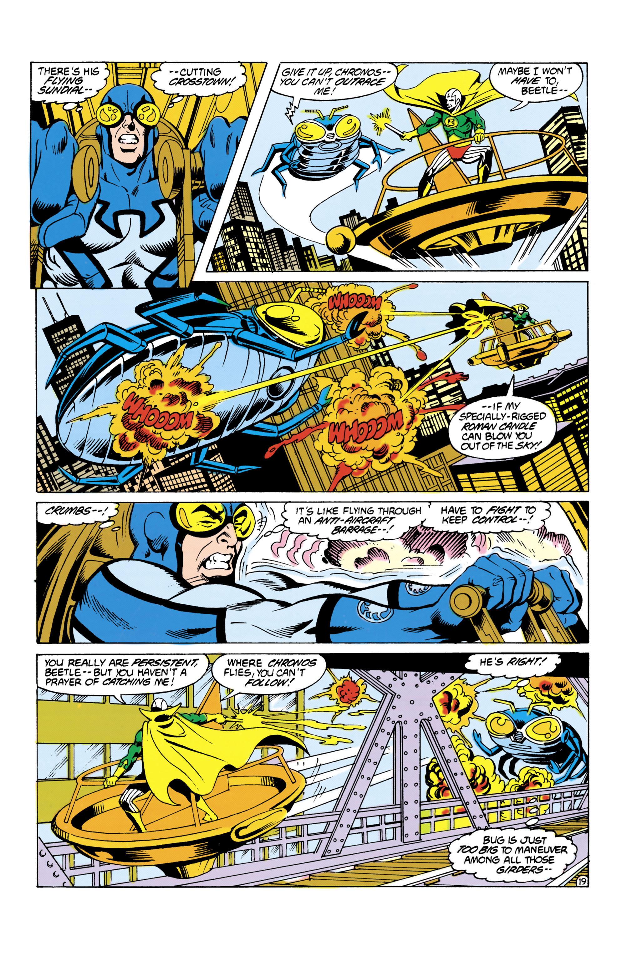 Read online Blue Beetle (1986) comic -  Issue #10 - 19