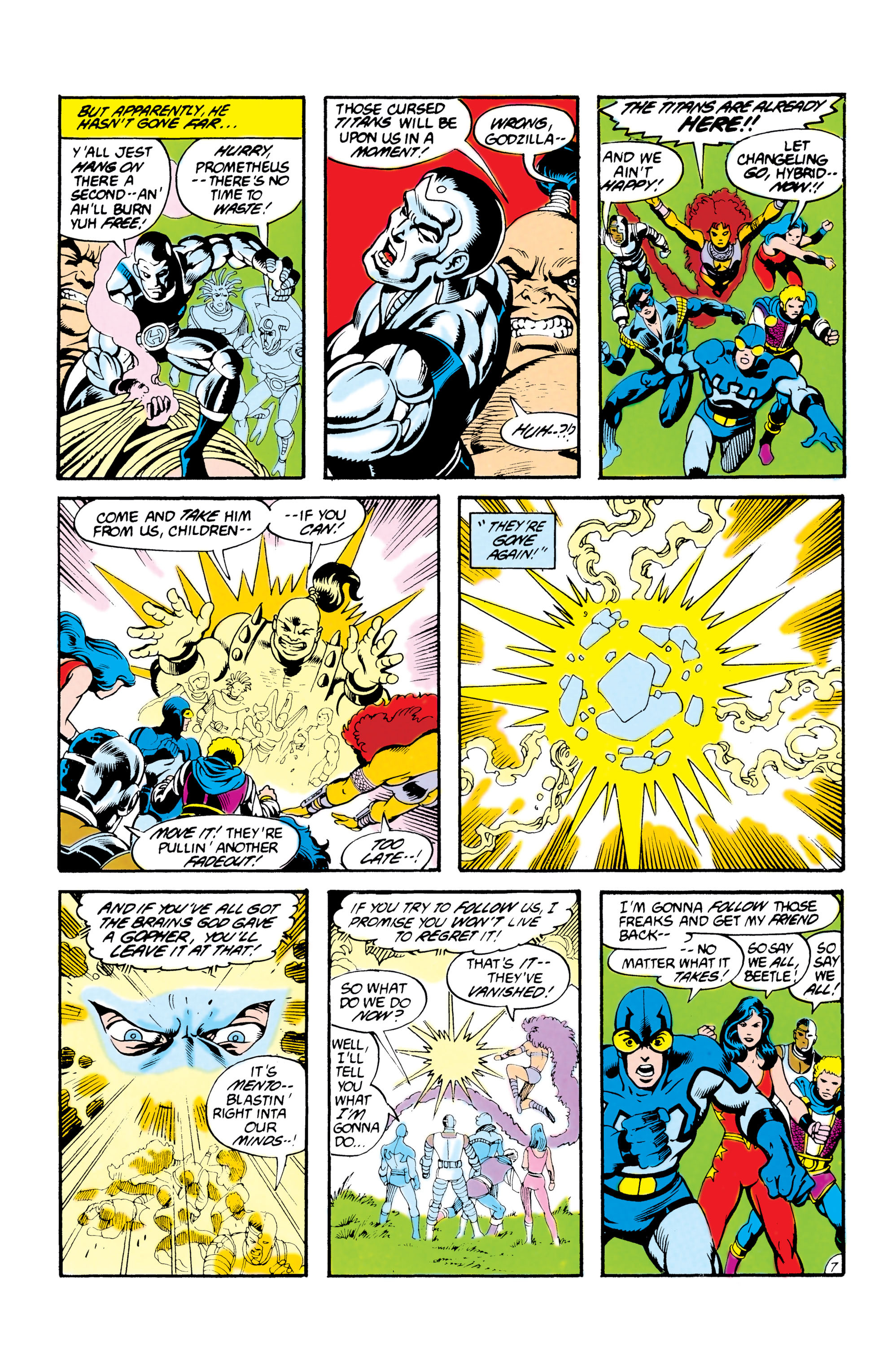 Read online Blue Beetle (1986) comic -  Issue #13 - 7
