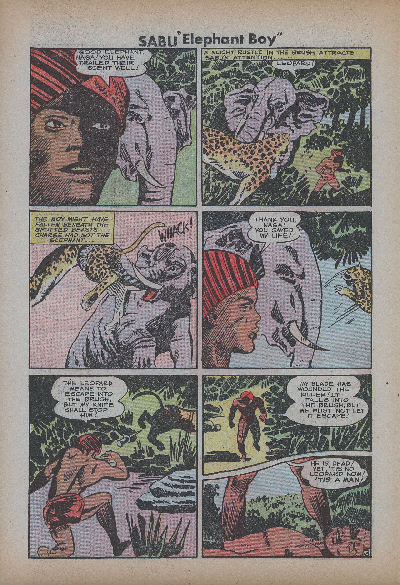 Read online Sabu: Elephant Boy comic -  Issue #1 - 26
