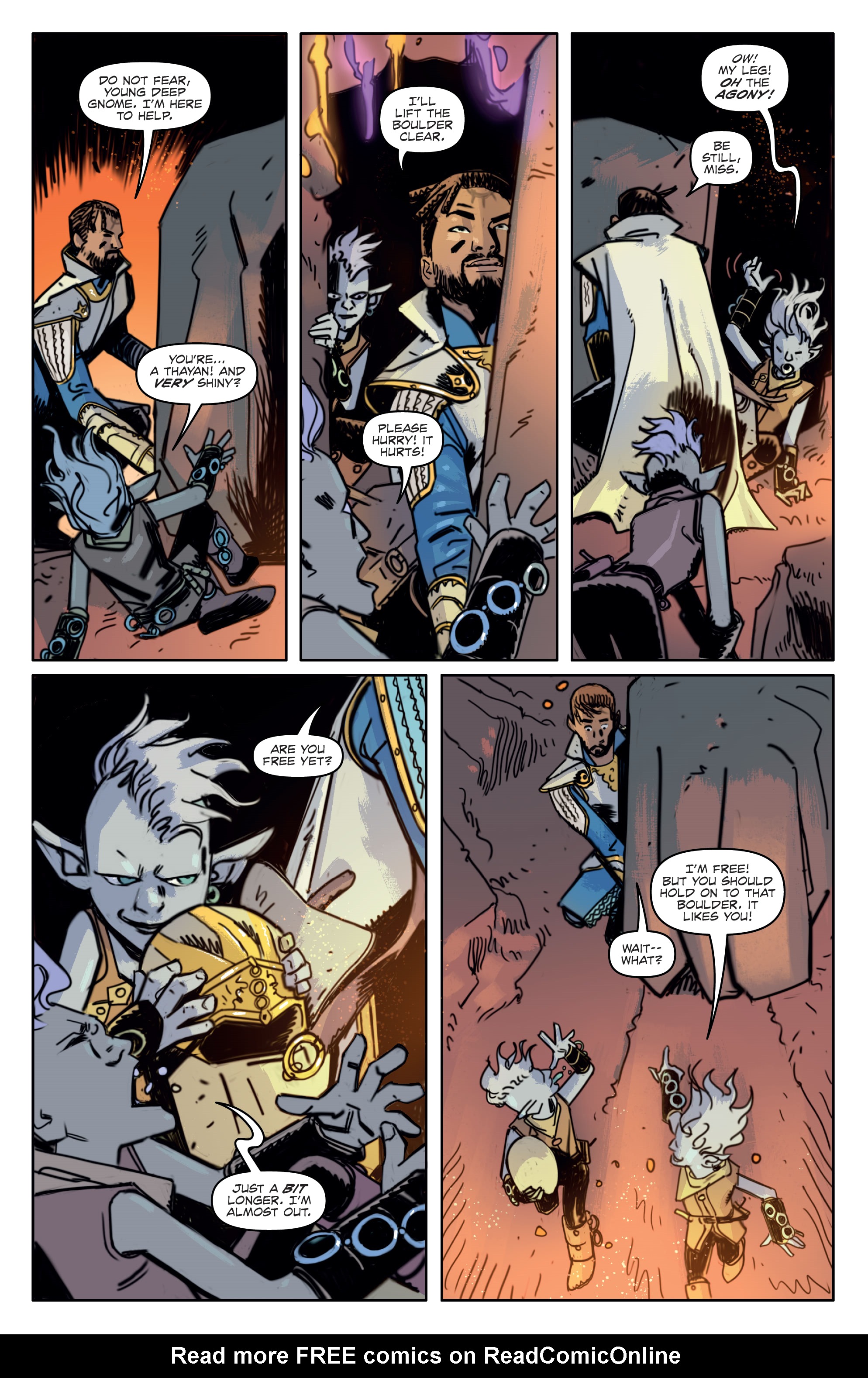 Read online Dungeons & Dragons: Honor Among Thieves - The Feast of the Moon comic -  Issue # TPB - 67
